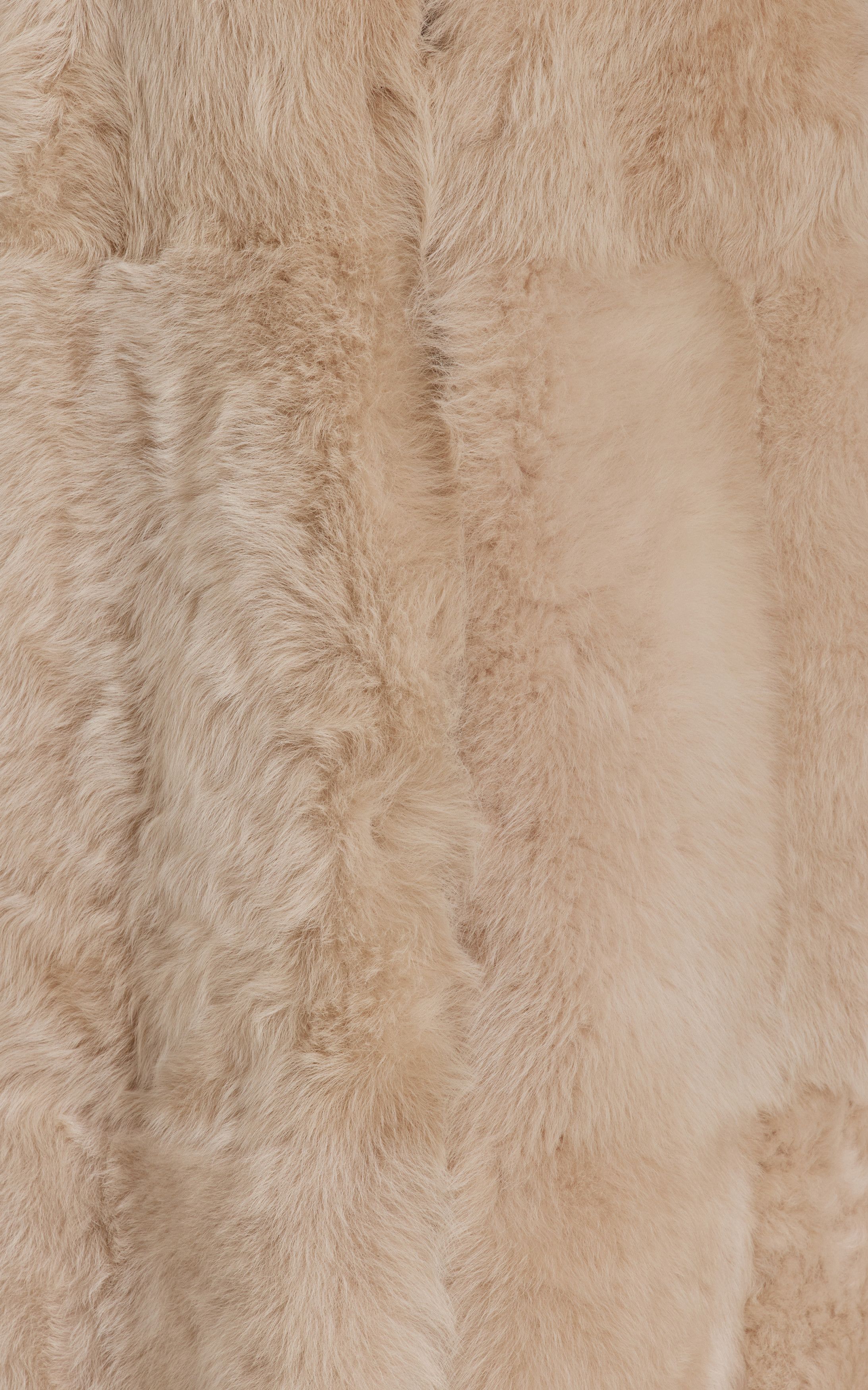 Zimmermann oc11z0325 Luminosity Shearling Coat in Light Beige Size L / US 10 / IT 46 - 5 Thumbnail