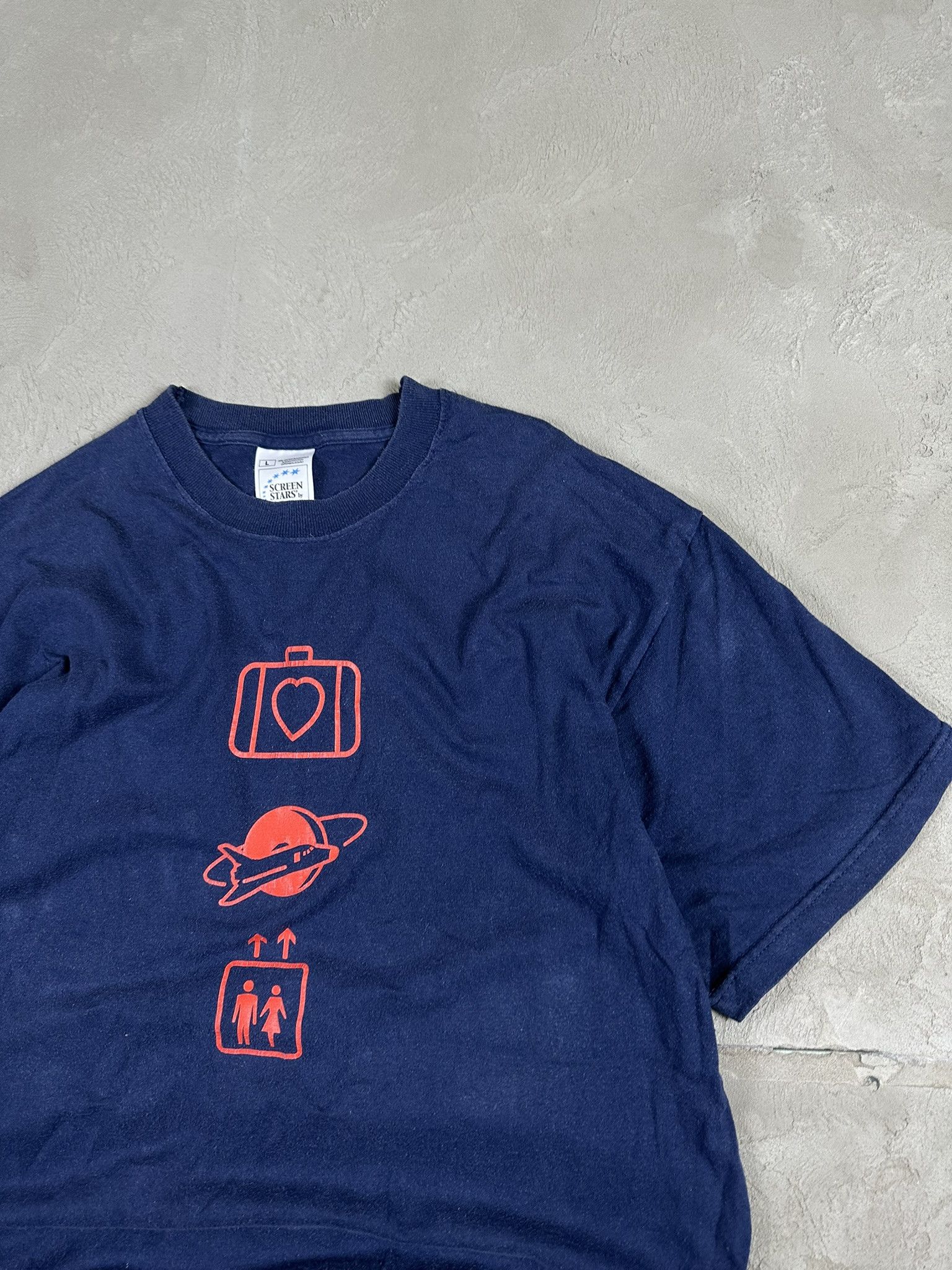 Band Tees × Vintage 2001 U2 Elevation Tour Rock Band Promo T-shirt Size US L / EU 52-54 / 3 - 9 Thumbnail
