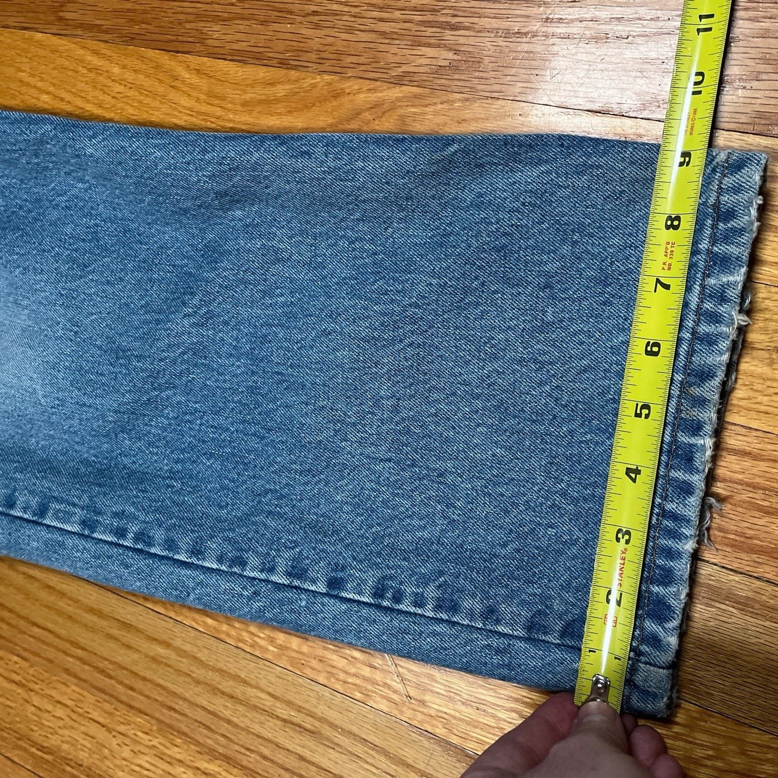 Polo Ralph Lauren VTG Polo Ralph Lauren 80s 90s Made in USA Jeans 38x29 Blue Size US 38 / EU 54 - 5 Thumbnail