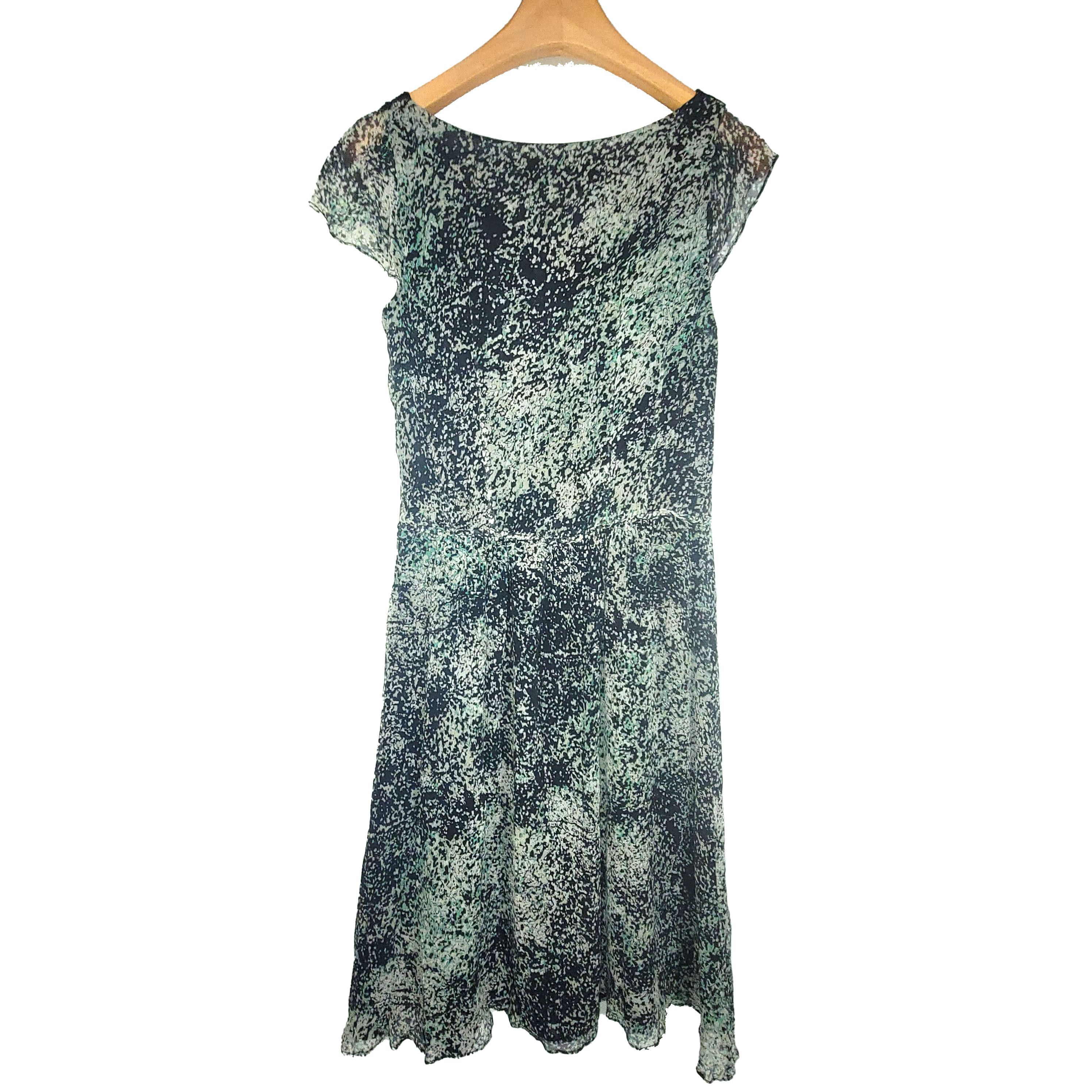 Other Women's Size XXS Silk Short Sleeve Dress SAH800 Size XXS / US 00 / IT 34 - 2 Thumbnail