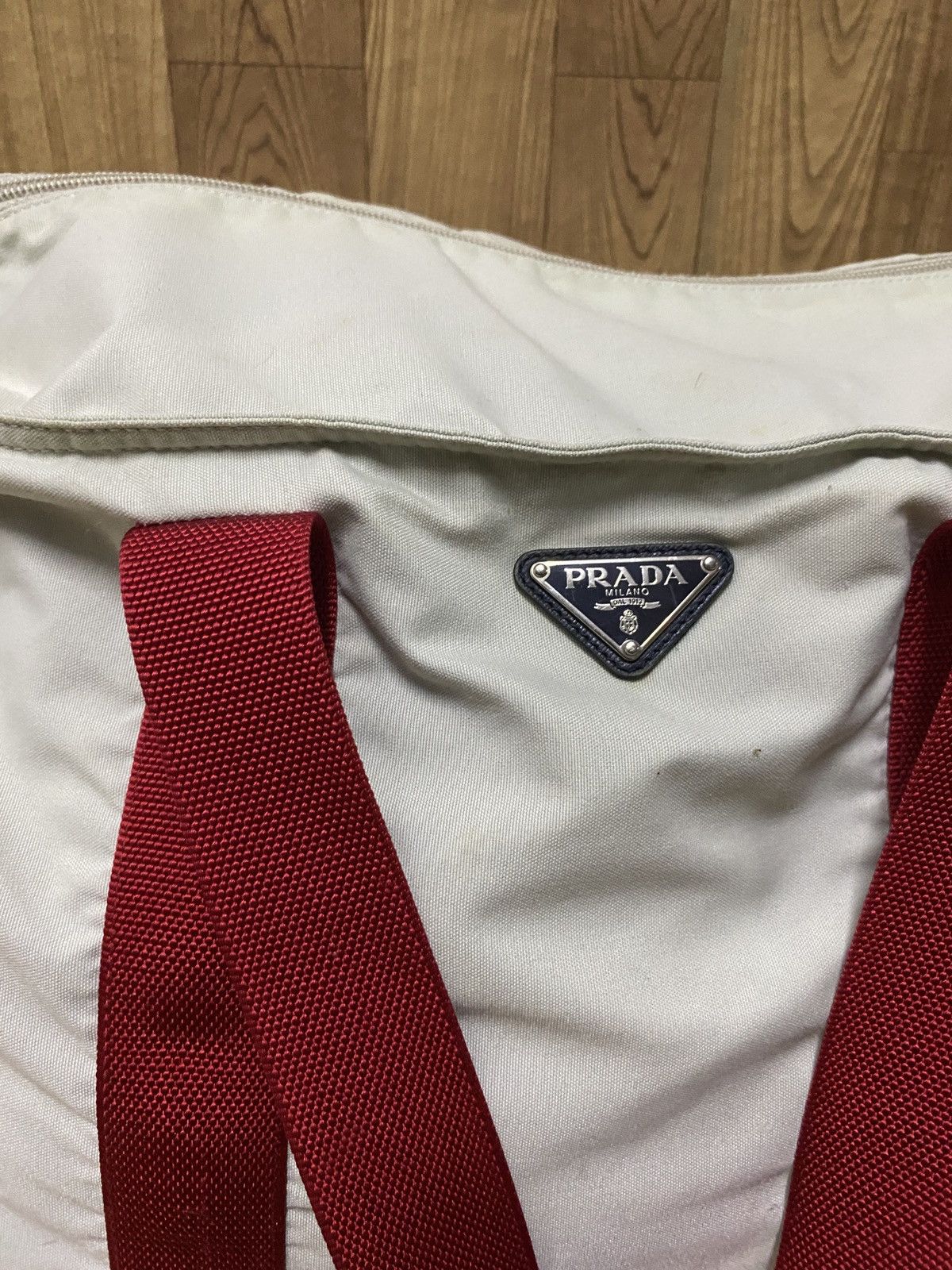 Prada Very Rare Vintage Brand Prada Tote Bag 2000s Size ONE SIZE - 3 Thumbnail