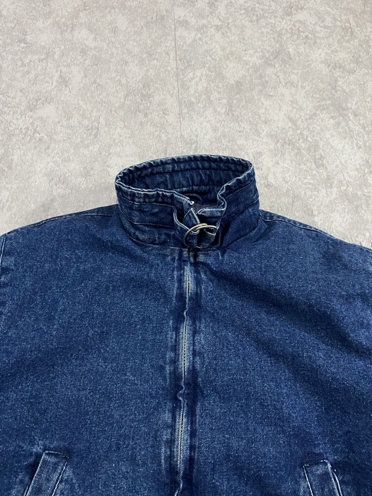 Vintage Vintage USA 80s Panoply Safety Garment Denim Bomber WorkWear Size US M / EU 48-50 / 2 - 9 Thumbnail