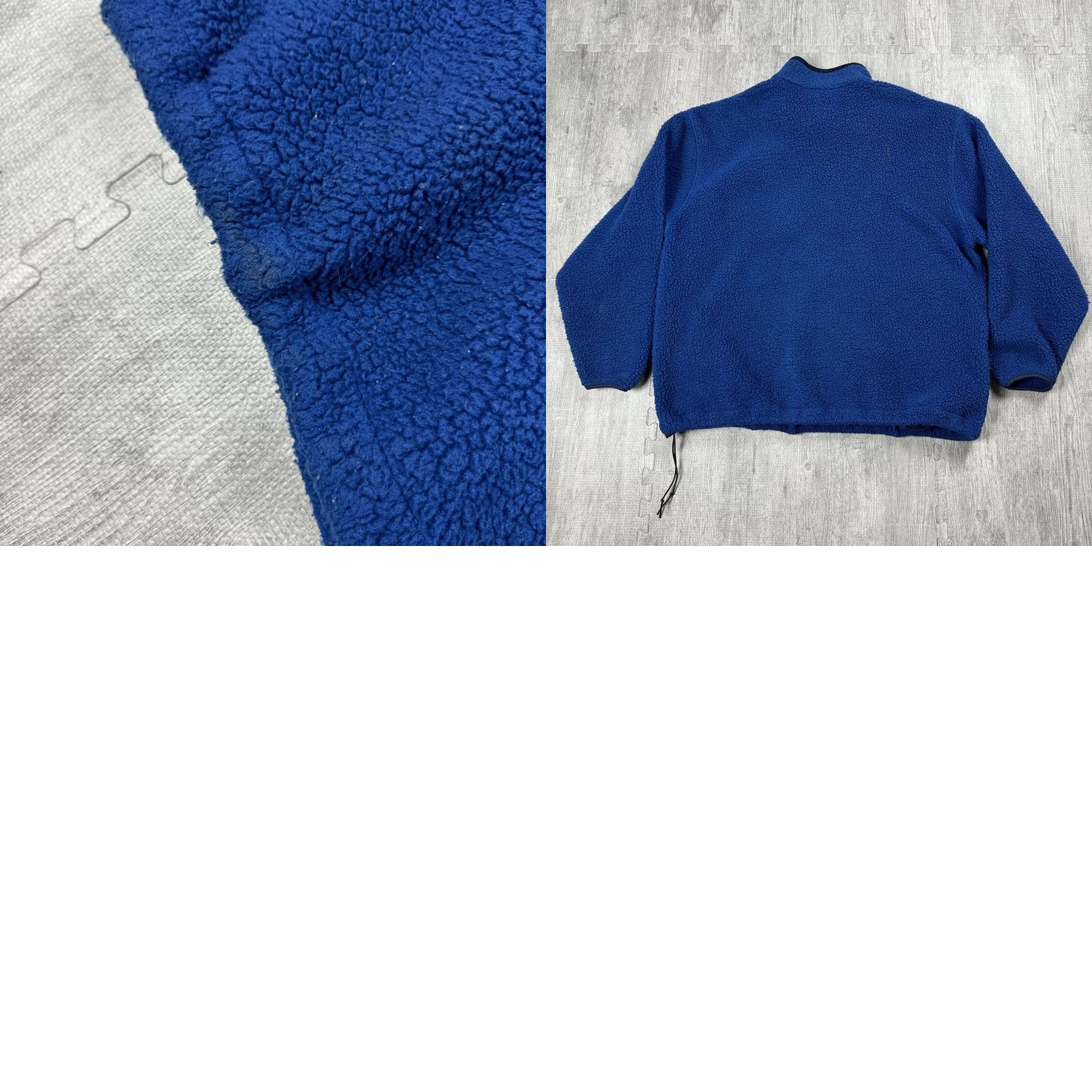 Vintage VINTAGE LL BEAN MENS PULLOVER 1/2 ZIP DEEP PILE SHERPA FLEECE BLUE OUTDOOR XLT 90S Size US XL / EU 56 / 4 - 8 Thumbnail