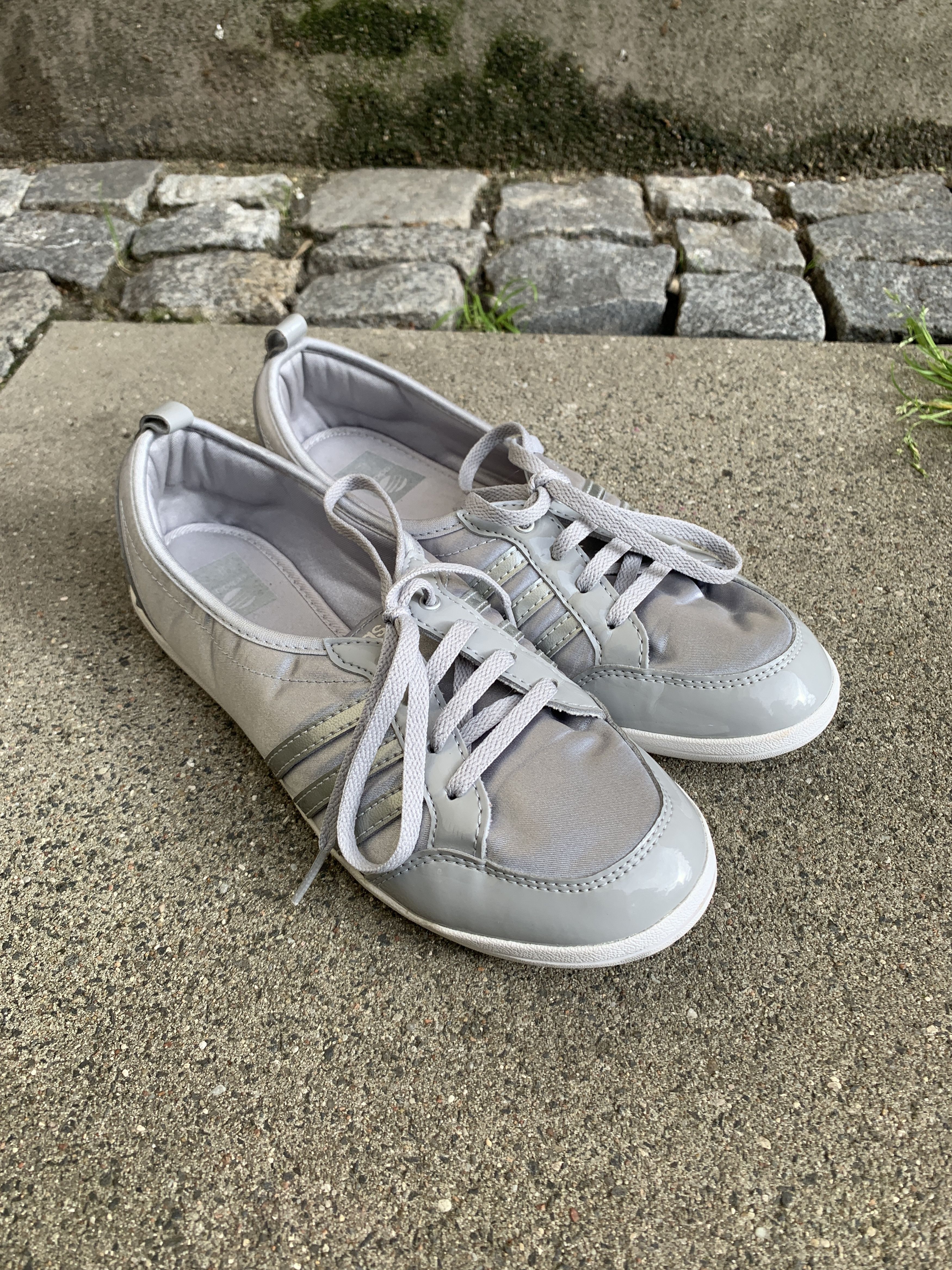 Adidas × Vintage Adidas Neo silver ballerina shoes - 7 1/2 Size US 7.5 / IT 37.5 - 2 Thumbnail