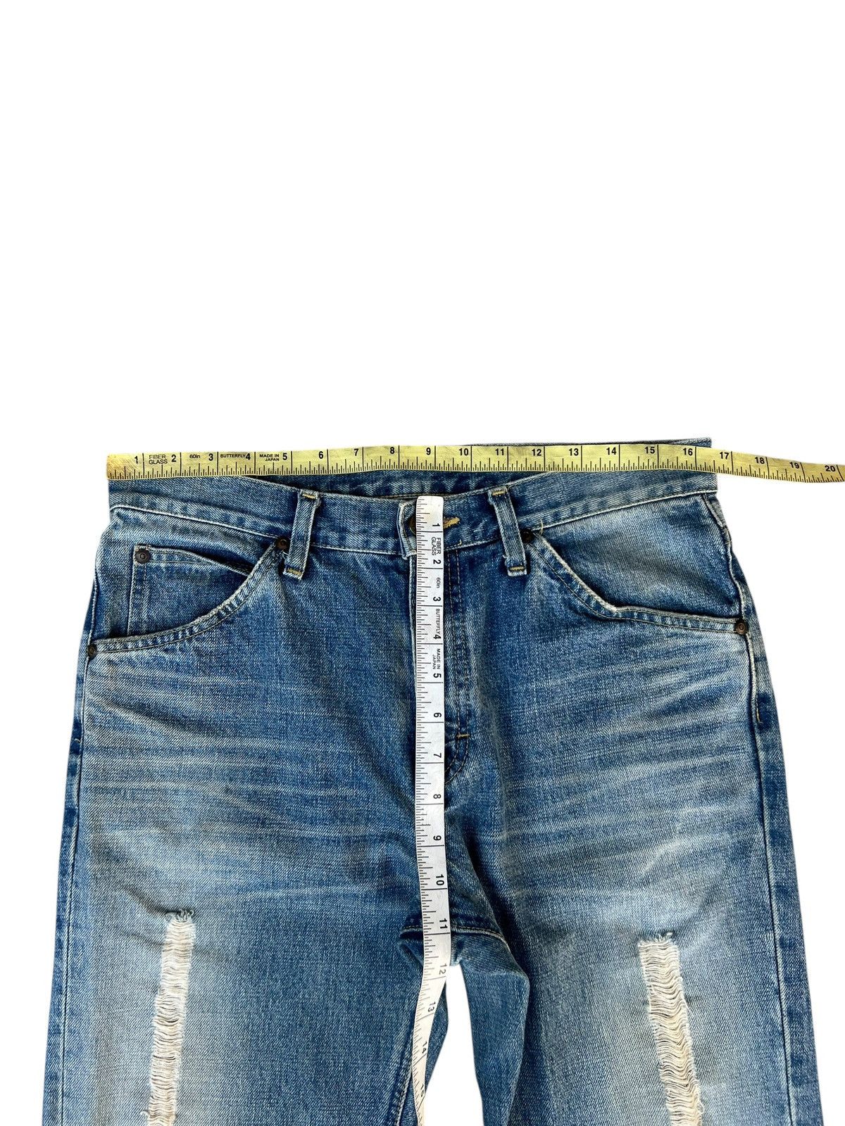 Lee × Vintage VTG 2000s Lee Riders Sanforized Dirty Mud Denim Flare Jeans Size US 32 / EU 48 - 4 Thumbnail