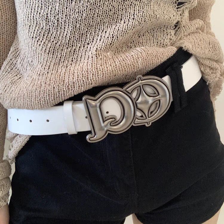 Designer Matchless Vintage Belt Riveted Belts Menswear Accessories Size ONE SIZE - 4 Thumbnail