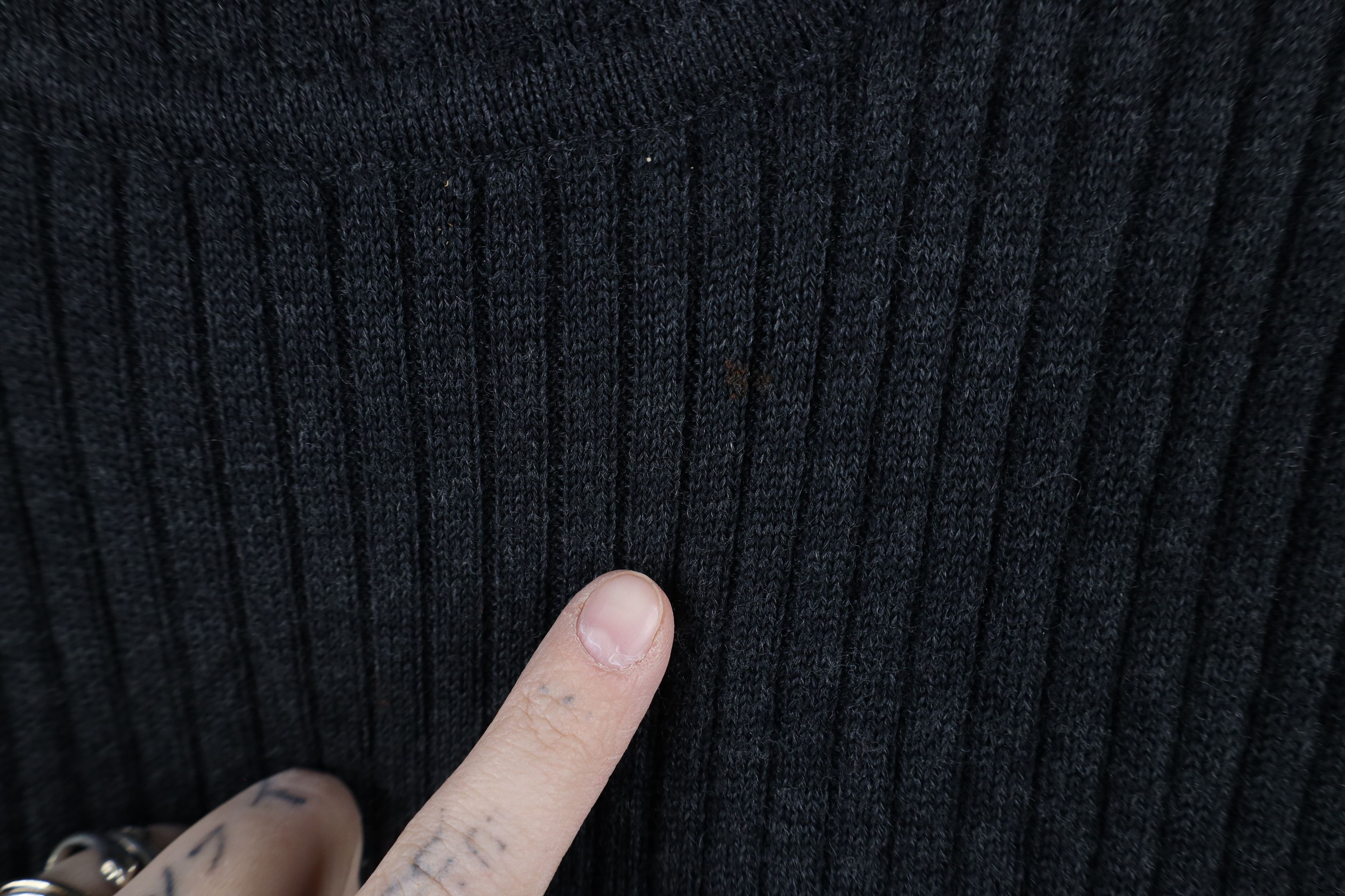 Banana Republic × Vintage Vintage 90s Banana Republic Ribbed Knit Turtleneck Sweater Size L / US 10 / IT 46 - 4 Thumbnail