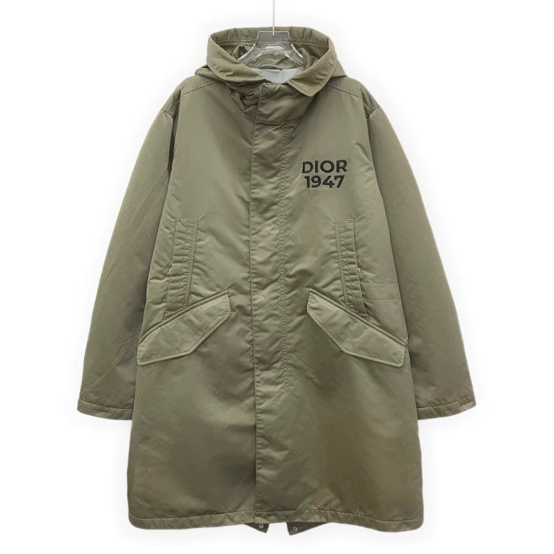 Other Dior Brown logo alphanumeric embroidery hooded long-sleeve Size US M / EU 48-50 / 2 - 1 Thumbnail