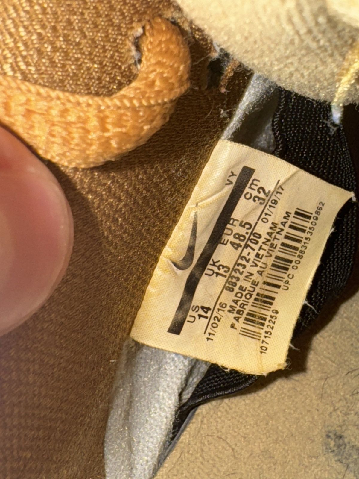 Nike Nike SB Dunk Low Reese Forbes Wheat Size US 14 / EU 47 - 6 Thumbnail