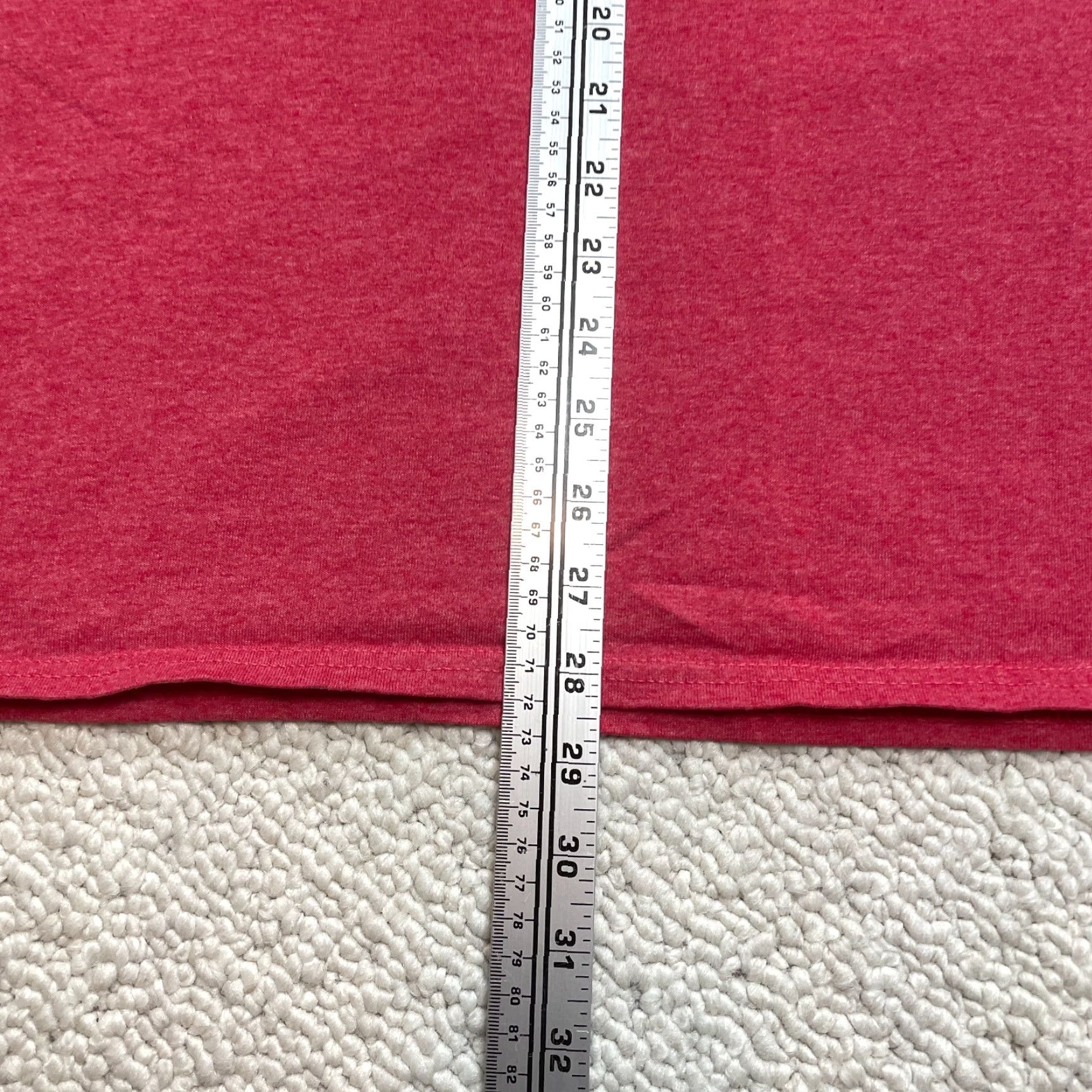 Port & Company Port & Company Core Cotton Shirt Adult 2XL Red Logo Mens Tee Size US XXL / EU 58 / 5 - 6 Thumbnail