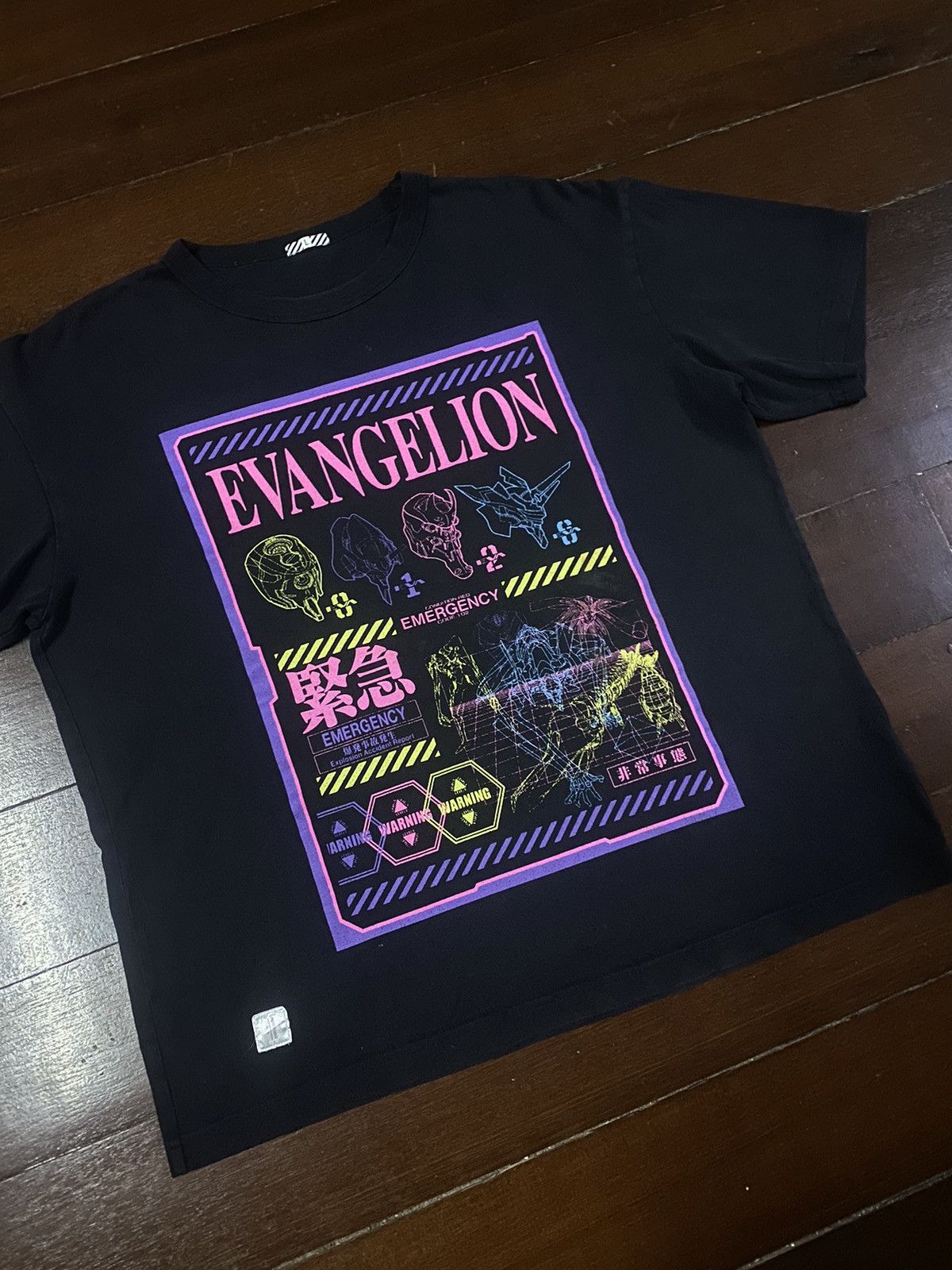 Anime × GU × Japanese Brand Fire Anime Neon Genesis Evangelion japan cartoon 90s Size US L / EU 52-54 / 3 - 1 Thumbnail