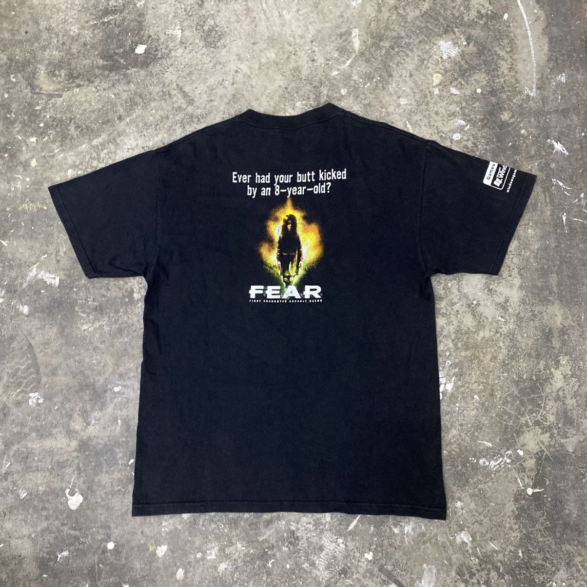 Playstation Vintage 2005 Fear Promo Game Tee Xbox Pc Ps2 Horror Movie Size US L / EU 52-54 / 3 - 2 Thumbnail