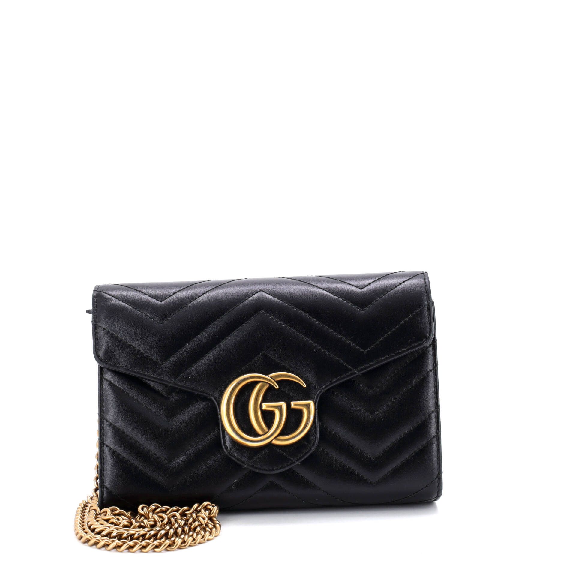 Gucci GG Marmont Chain Wallet Size ONE SIZE - 1 Thumbnail