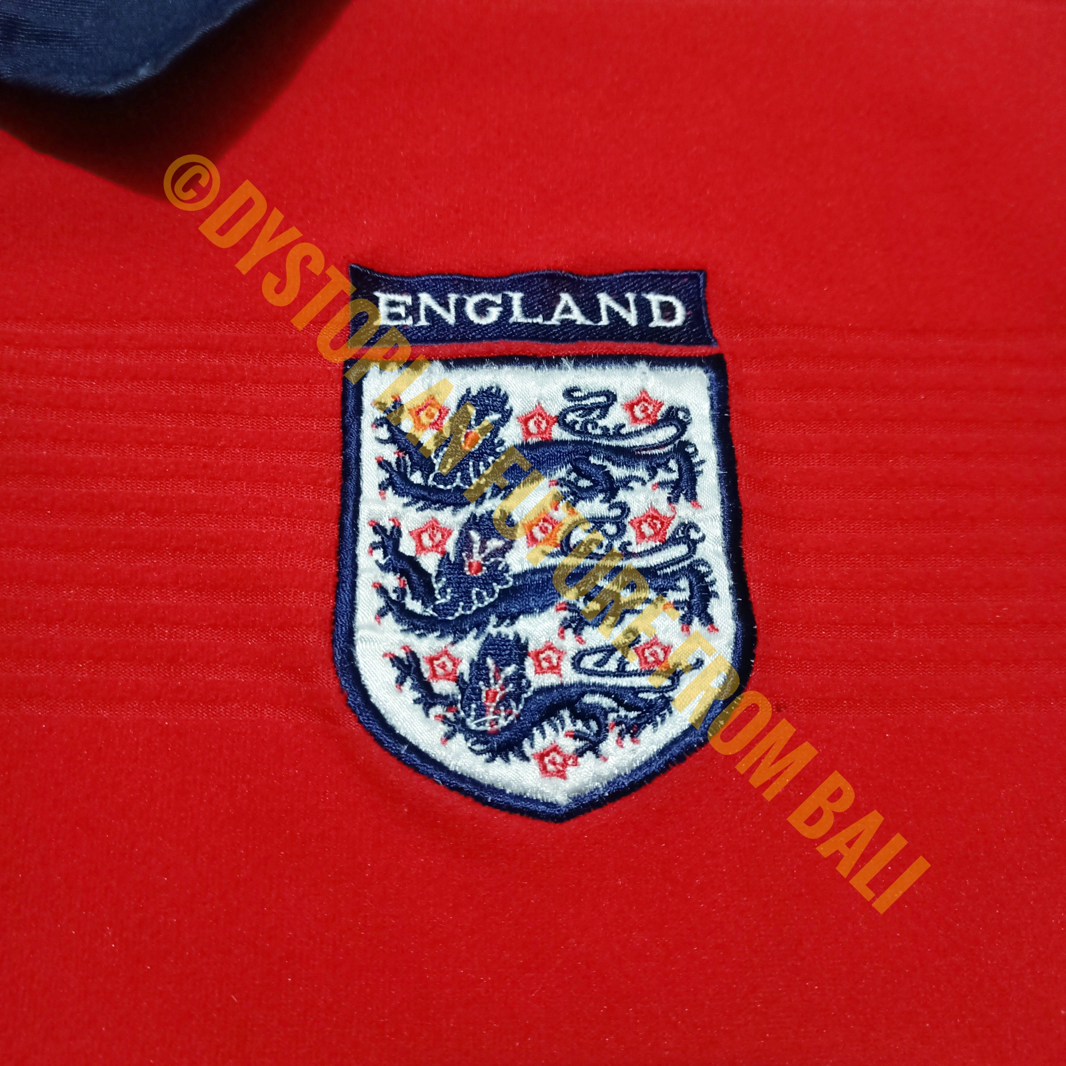David Beckham Vintage 1999-2001 David Beckham England Football Away Jersey Size US XL / EU 56 / 4 - 4 Thumbnail
