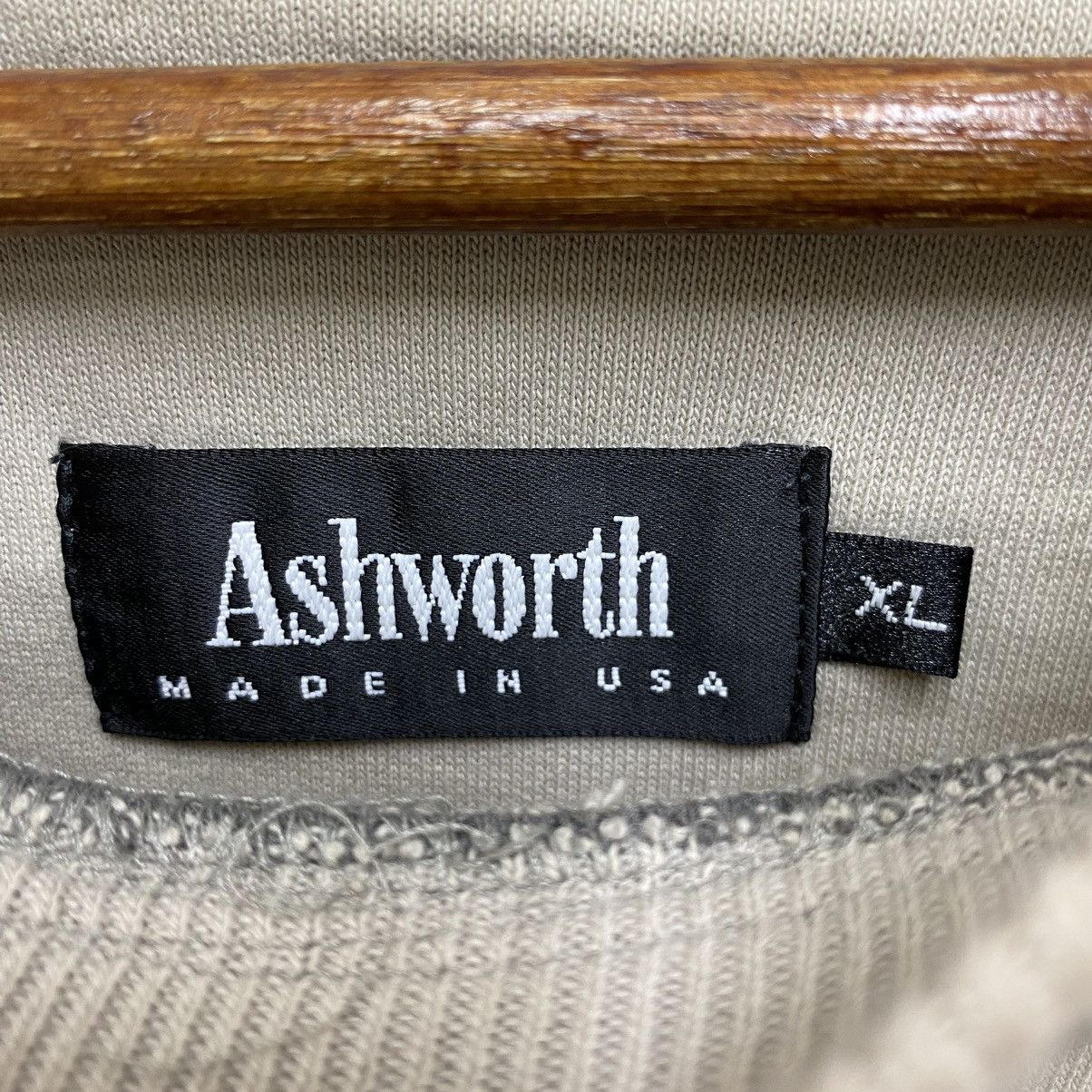Ashworth Vintage Ashworth Sweatshirt Made in USA Size XL Beige Khaki Size US XL / EU 56 / 4 - 9 Thumbnail