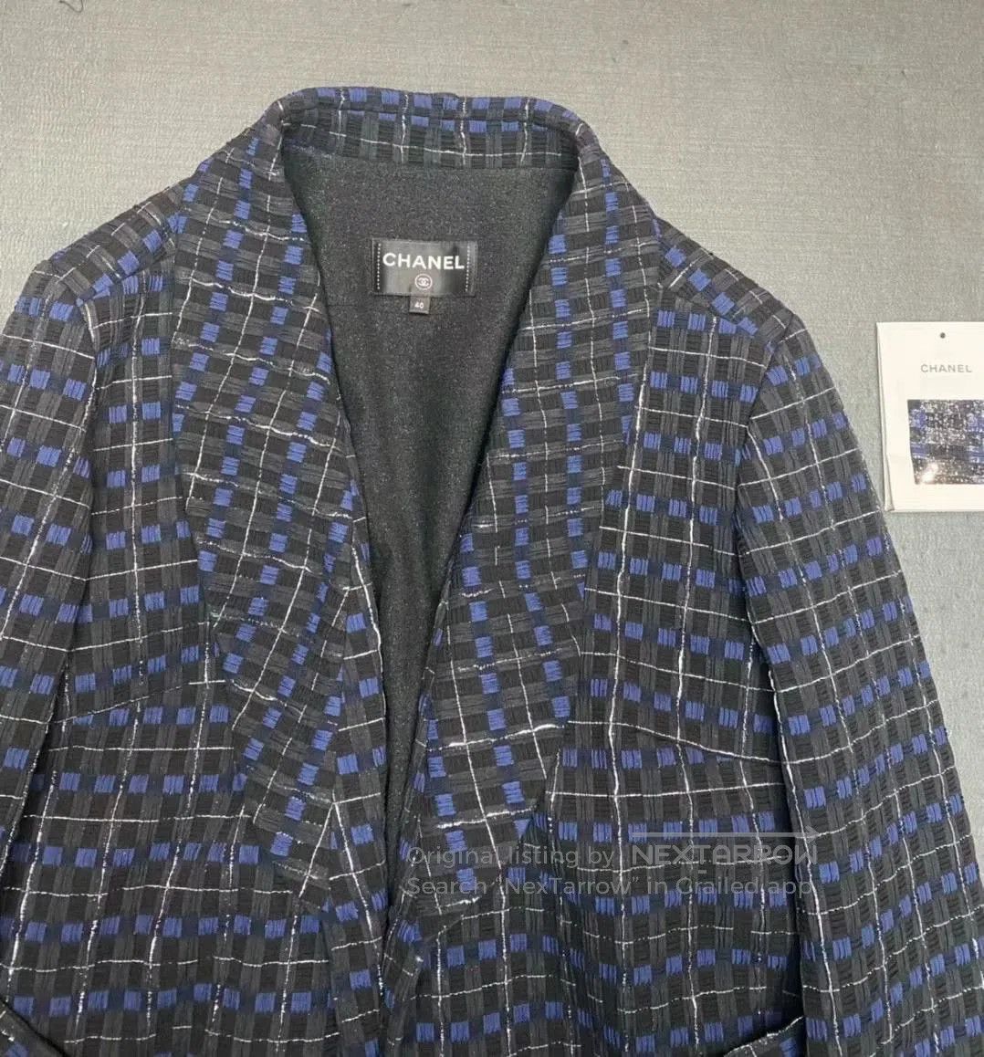 Chanel Chanel Plaid Trench Coat. Size US XXS / EU 40 - 3 Thumbnail