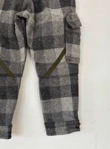 Greg Lauren Greg Lauren Men's Wool Blend Plaid Overalls Size US 34 / EU 50 - 8 Thumbnail