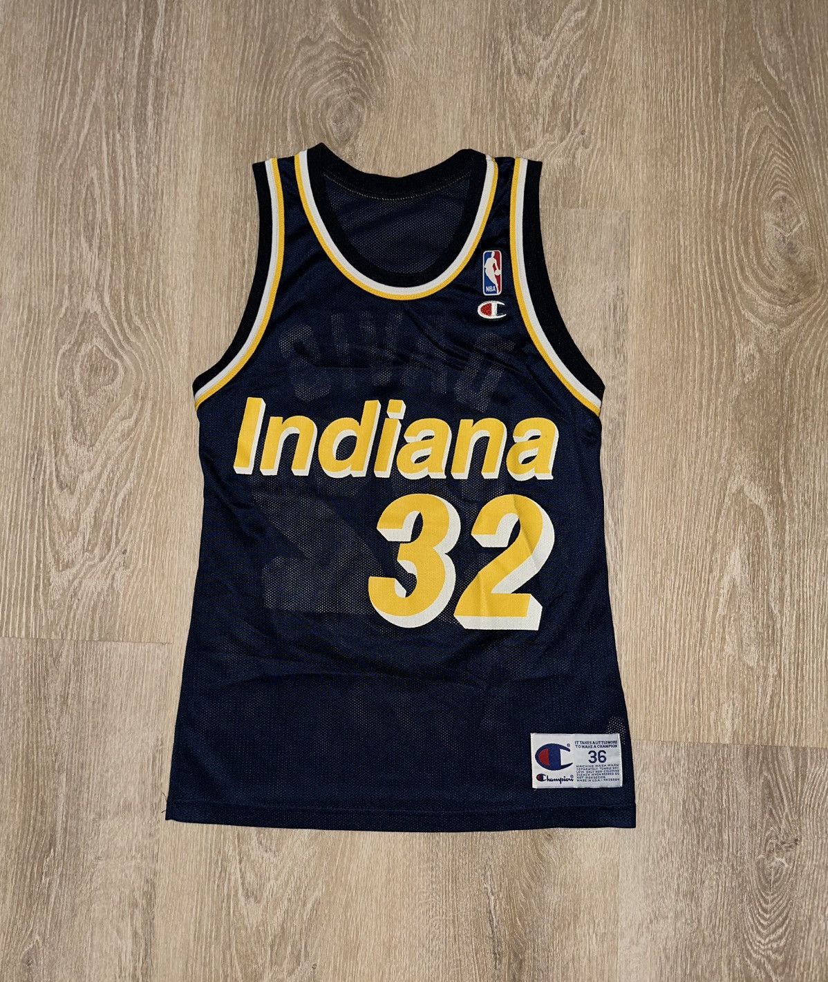 Champion × NBA × Vintage Vintage 90’s Indiana Pacers Dale Davis Champion Jersey Size US S / EU 44-46 / 1 - 1 Thumbnail