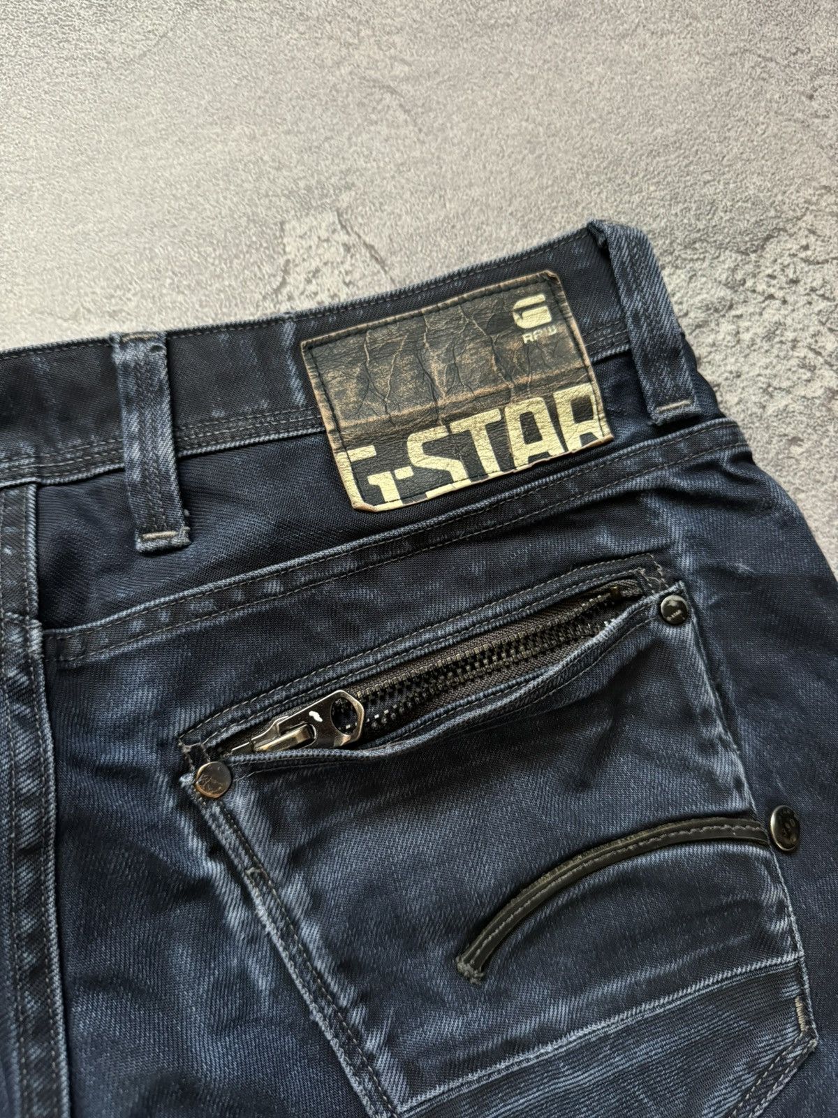 G-Star G star raw 32/32 denim pant trouser Jean chino distressed Size US 32 / EU 48 - 6 Thumbnail