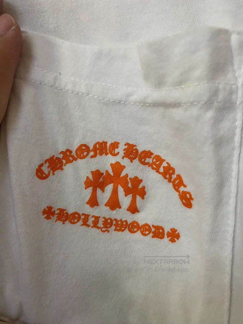 Chrome Hearts CHROME HEARTS Size M Orange three-cross short sleeve Size US M / EU 48-50 / 2 - 2 Thumbnail