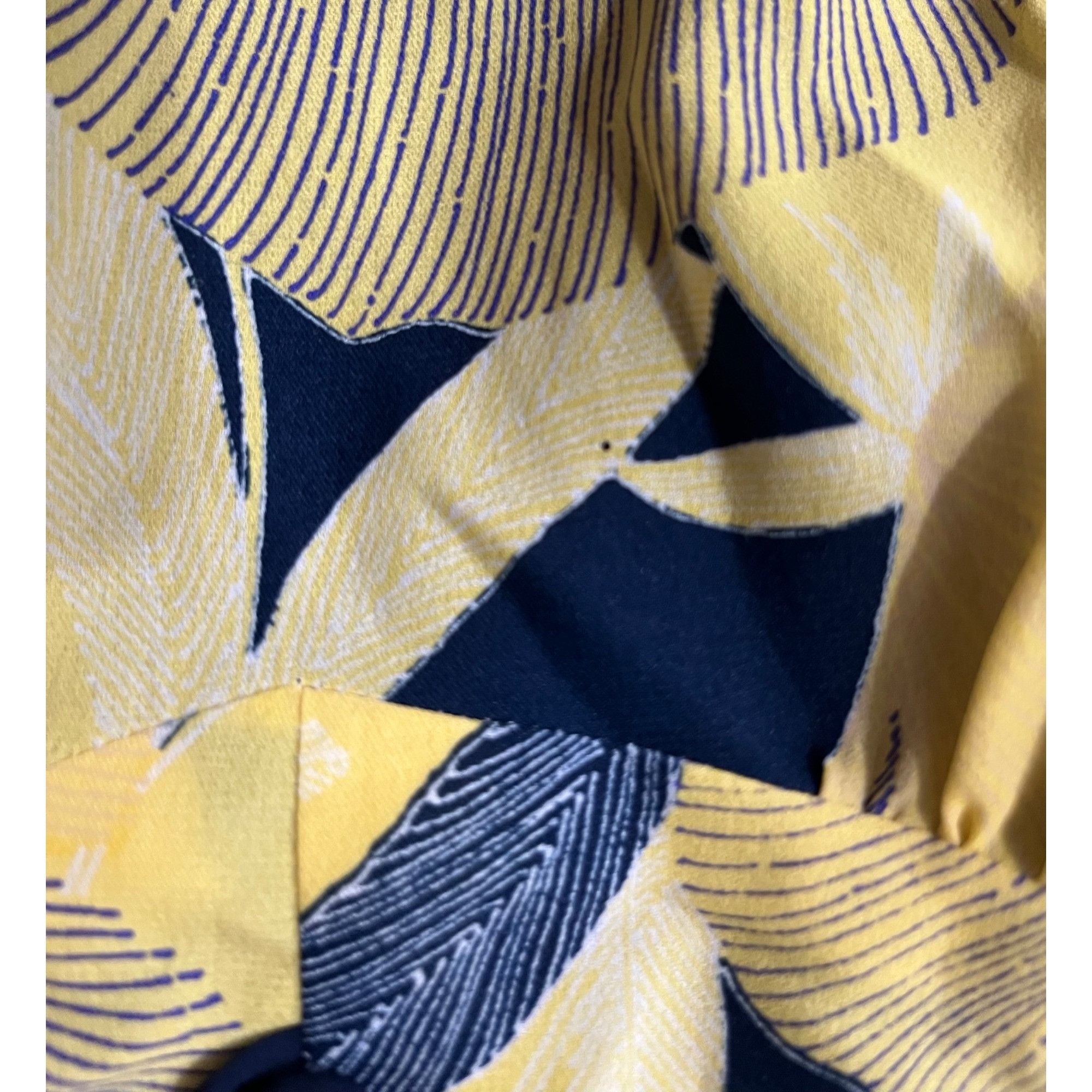 Other VTG 60’s Rabanne XS 0 2 Maxi Dress MCM Yellow Blue Floral Ho Size XS / US 0-2 / IT 36-38 - 10 Thumbnail