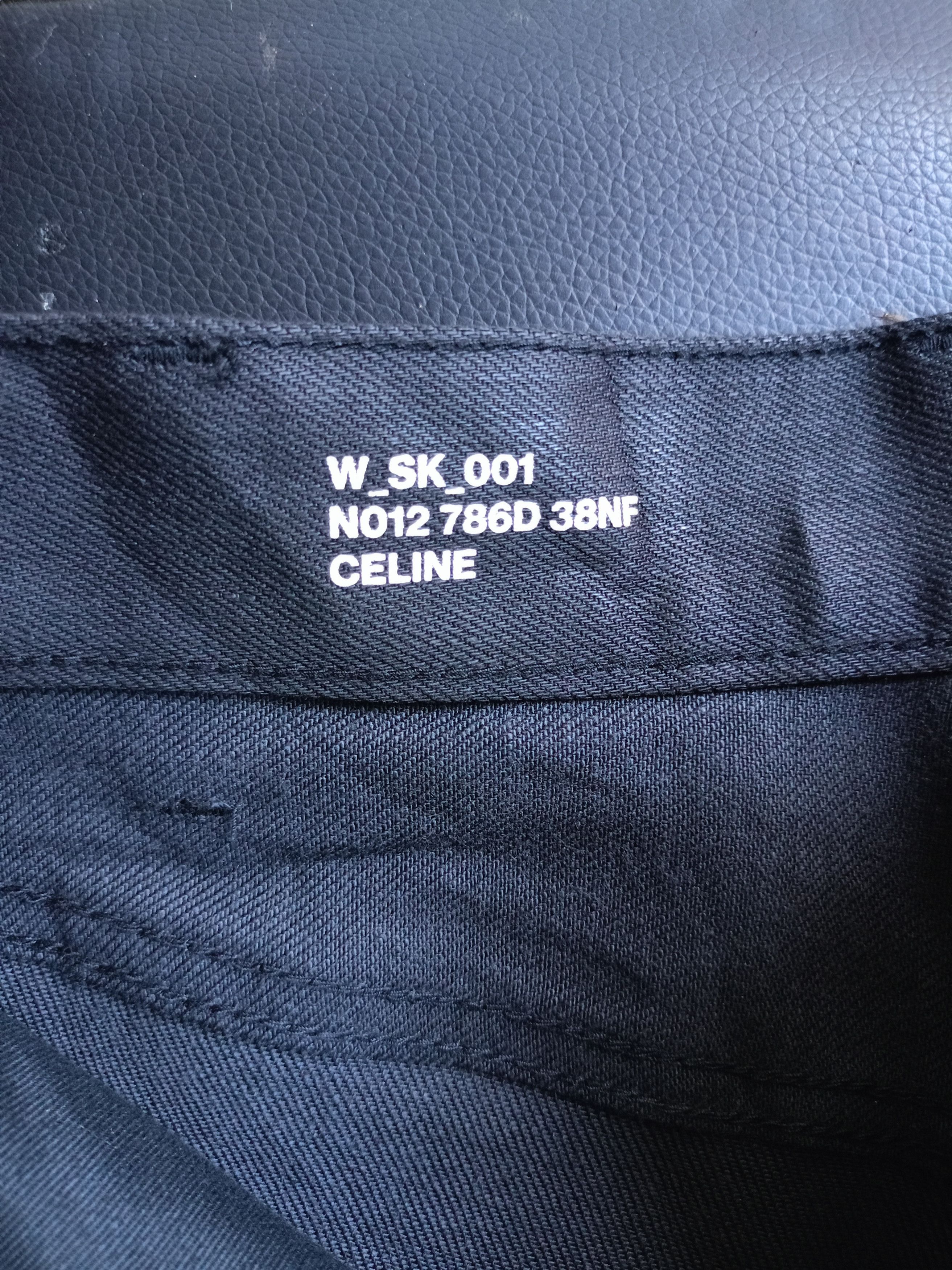 Celine Celine skinny Black Pants Size US 26 / EU 42 - 3 Thumbnail