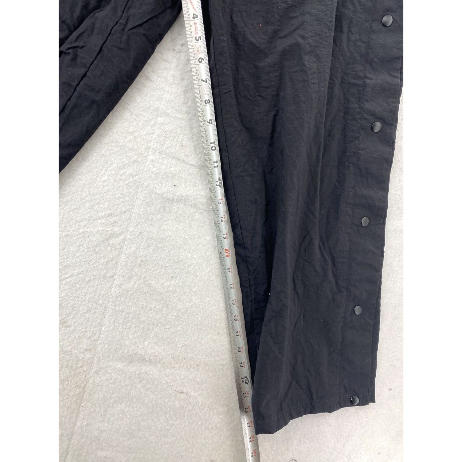 Starter VINTAGE STARTER Clemson Tigers Track Pants Mens L Athletic Drawstring Pockets Black Nylon Polyester Jogging Size US 33 - 3 Thumbnail