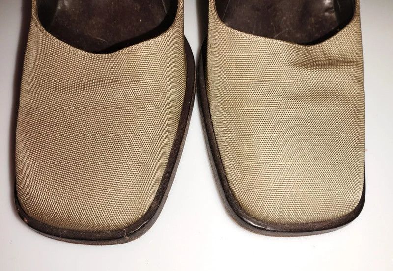 Gucci Gucci Escarpins Talons Carrés cuir Nid d'Abeille T 38 Size US 7 / IT 37 - 5 Thumbnail