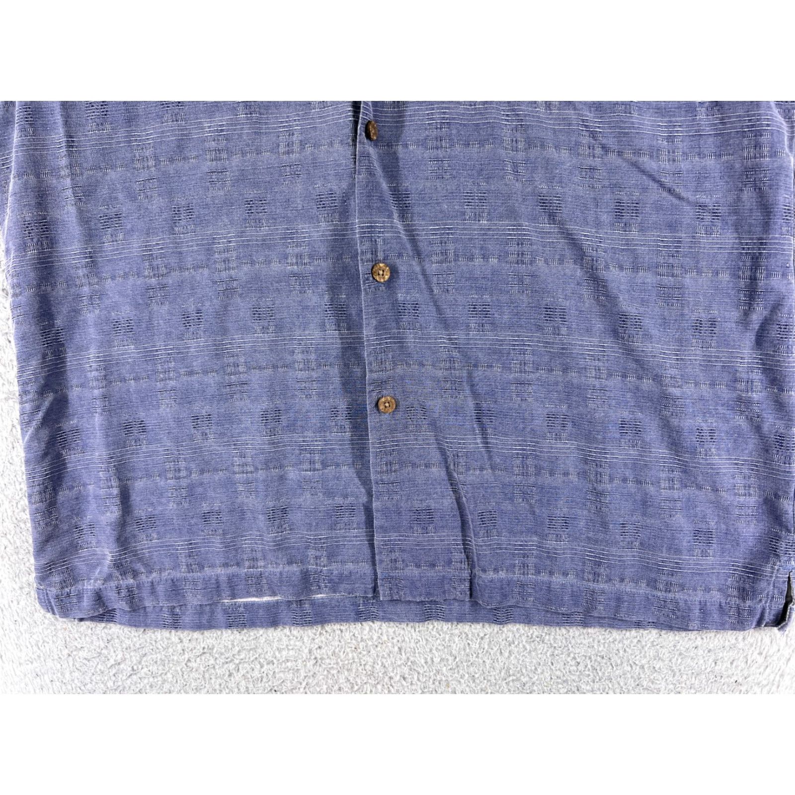Tommy Bahama Tommy Bahama Button-Up Shirt Men XL Blue Plaid Silk Casual Aloha Beach Resort Size US XL / EU 56 / 4 - 5 Thumbnail