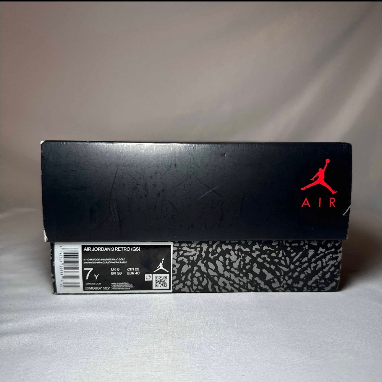 Jordan Brand × Nike Size 6.5 - Nike Air Jordan 3 Retro GS Palomino Men's Shoes Size US 6.5 / EU 39-40 - 9 Thumbnail