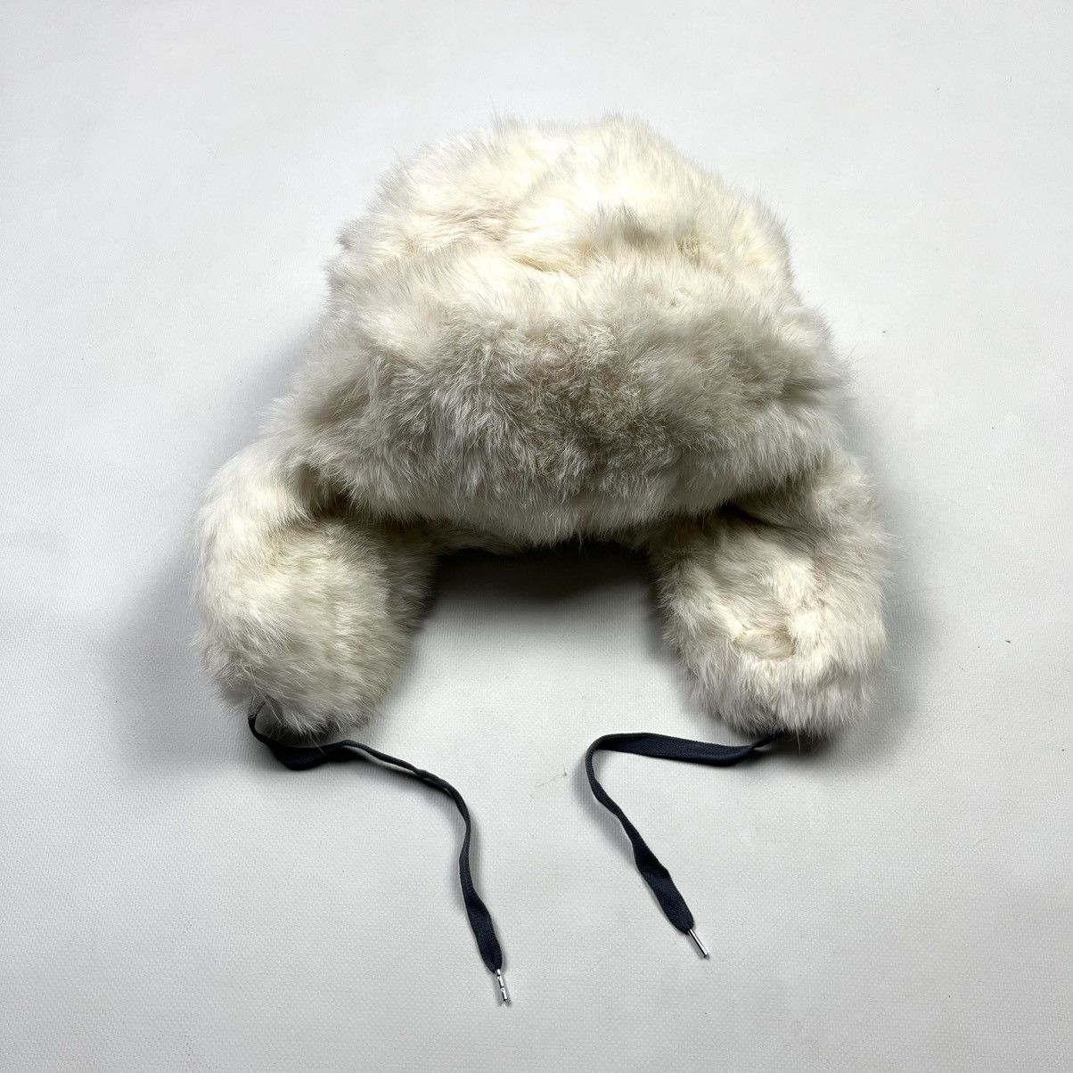 Hysteric Glamour Y2K Faux Fur Ushanka Vintage Fuzzy Warm Trapper Hat Size ONE SIZE - 3 Thumbnail