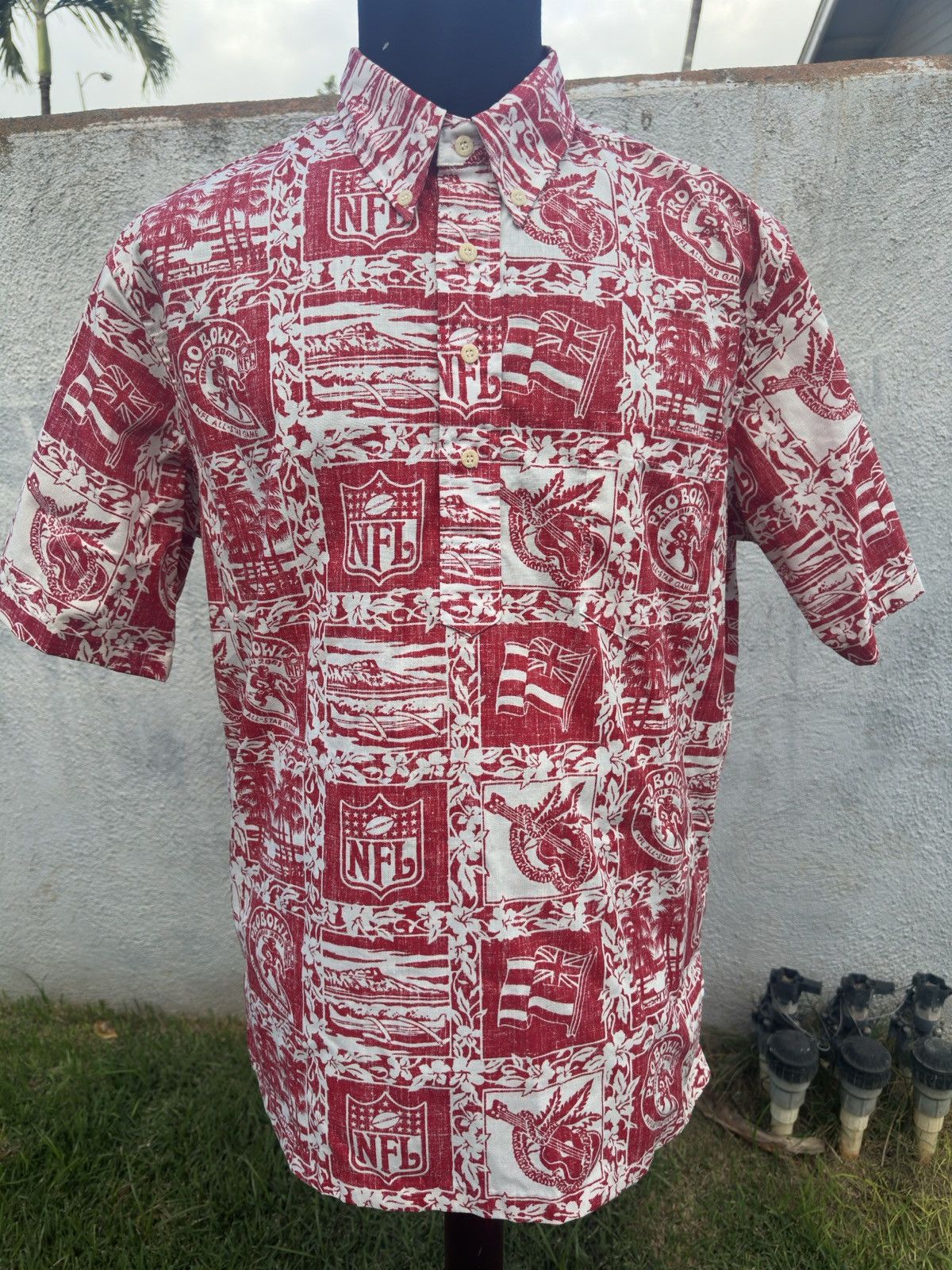Reyn Spooner Reyn Spooner Hawaiian XL NFL Vintage 2001 Pro Bowl Men's L Size US L / EU 52-54 / 3 - 1 Thumbnail