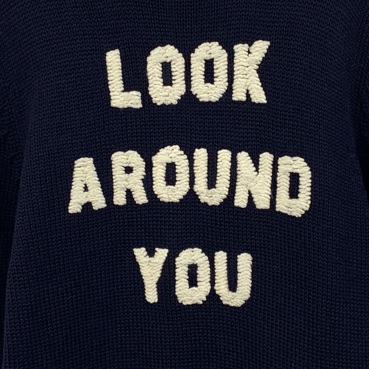 Moncler Moncler Wool Sweater – Navy Lette Crewneck (Size M) Size US M / EU 48-50 / 2 - 6 Thumbnail