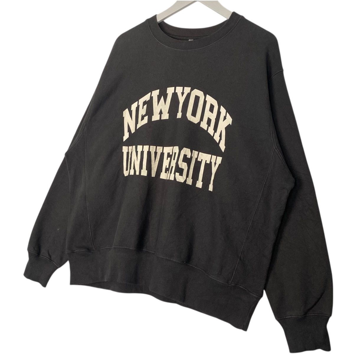 Vintage Vintage New York University Big Printed Crewnec Black Size US M / EU 48-50 / 2 - 2 Thumbnail