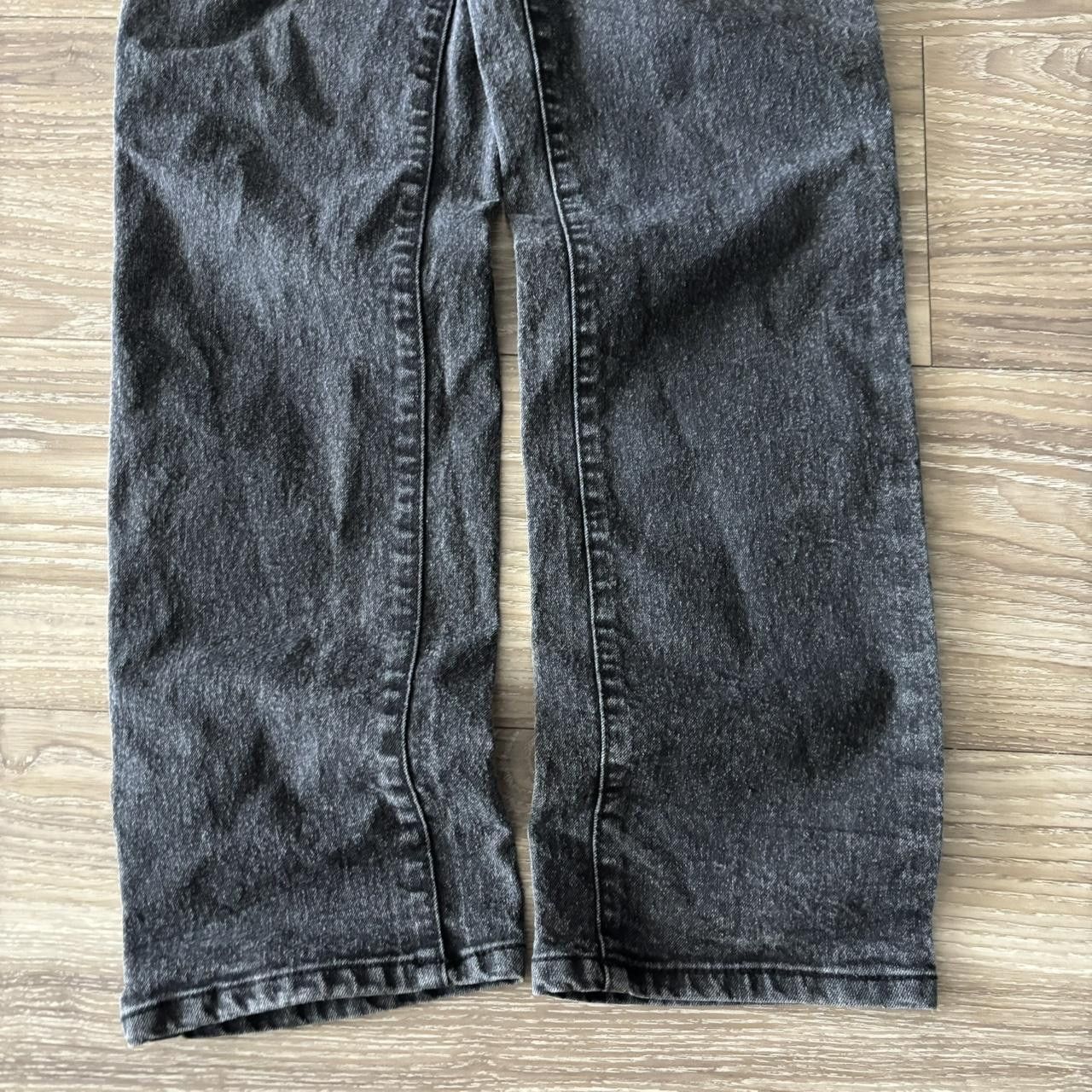 Vintage Crazy Vintage Y2K/2000s Grunge Black Skinny Denim Jeans! 32x30 Size US 32 / EU 48 - 6 Thumbnail