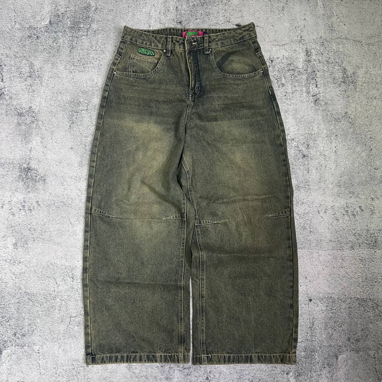 Empyre Empyre Baggy Wide Jeans Size 10 Excellent Condition Size 31" - 1 Thumbnail