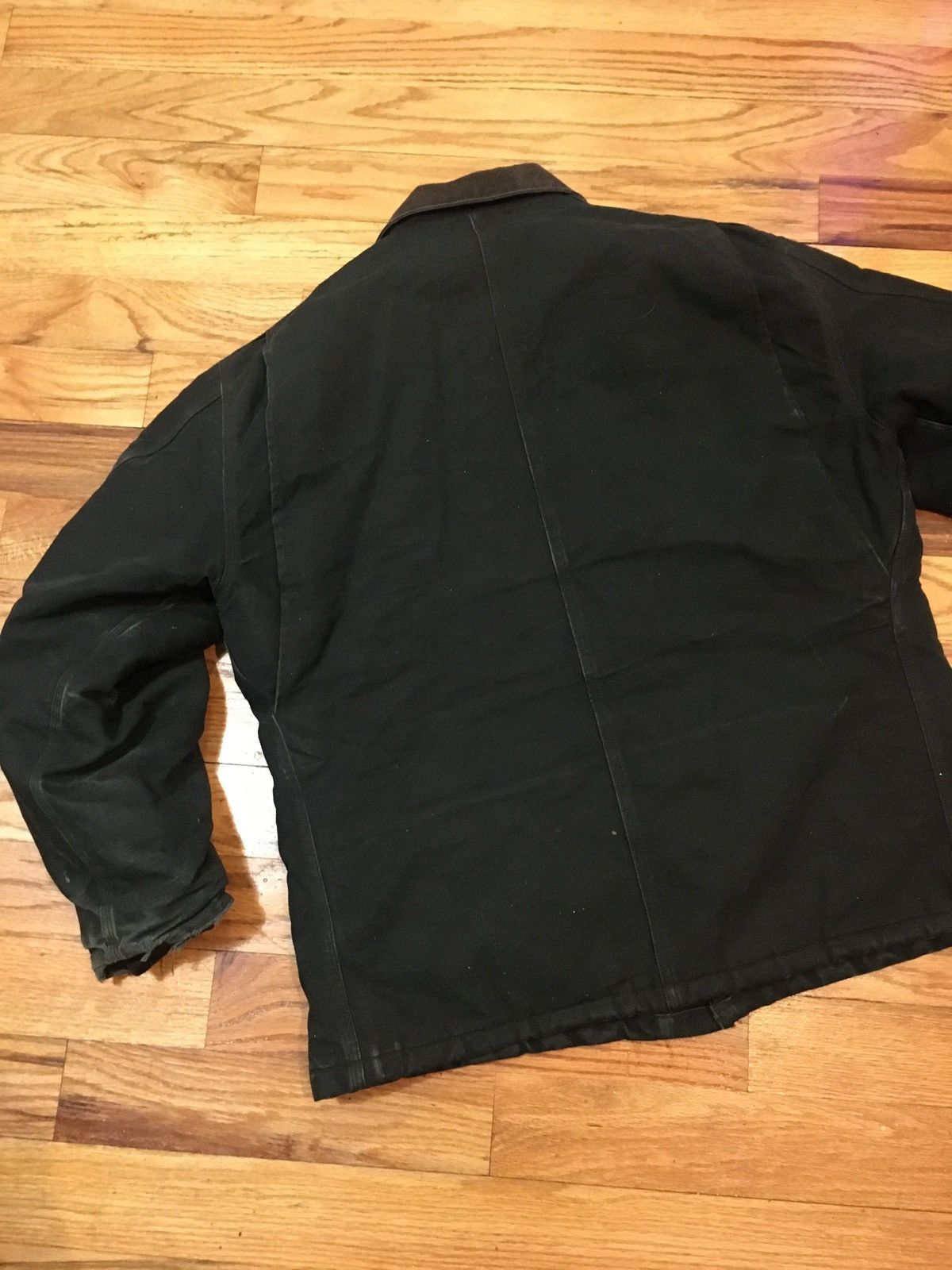 Carhartt × Vintage Black Carhartt Jacket Vintage Y2K Faded Black Size US XL / EU 56 / 4 - 6 Thumbnail