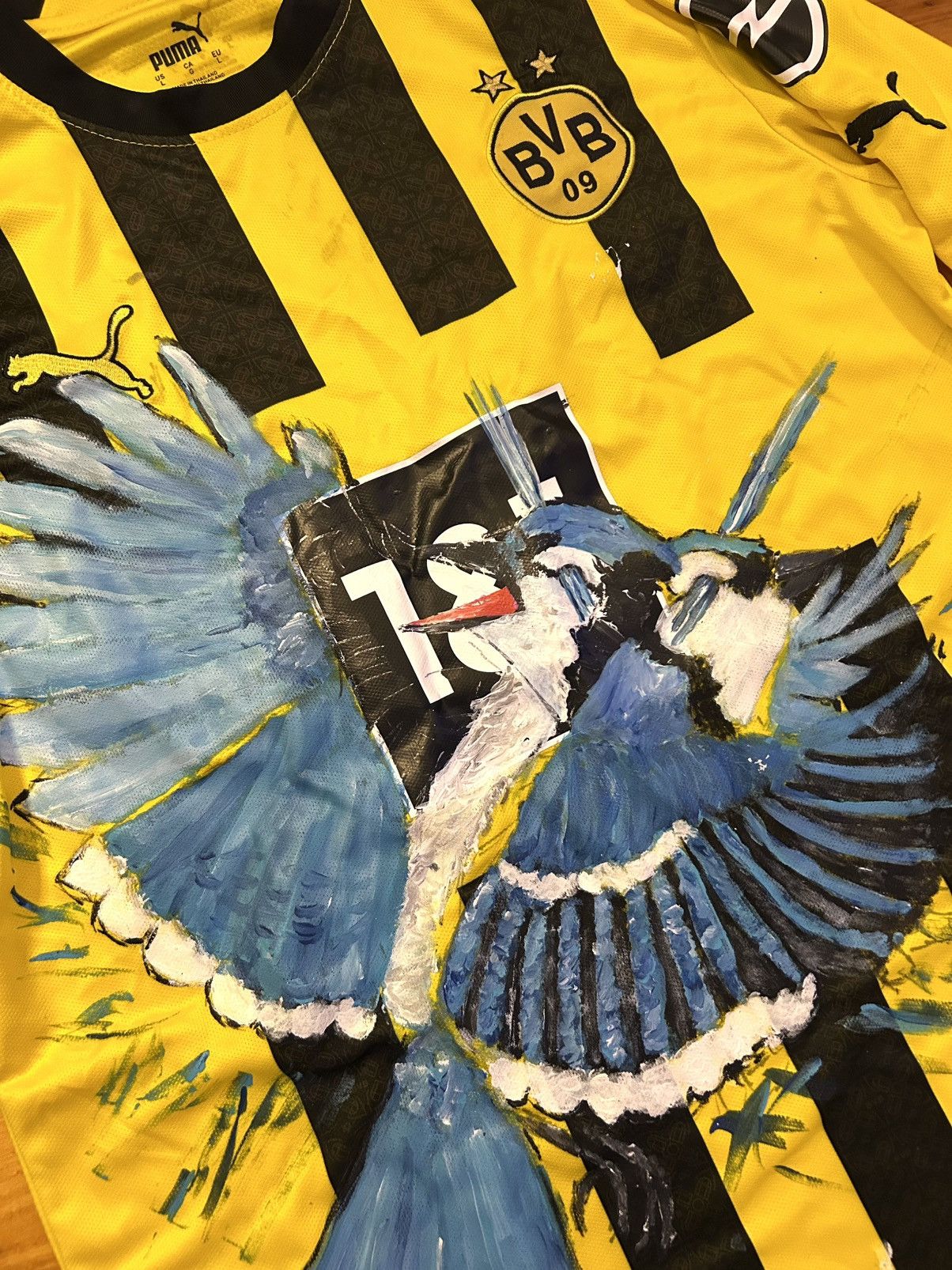 KidSuper “FREEDOM” Custom Borussia Dortmund Jersey Size US L / EU 52-54 / 3 - 2 Thumbnail