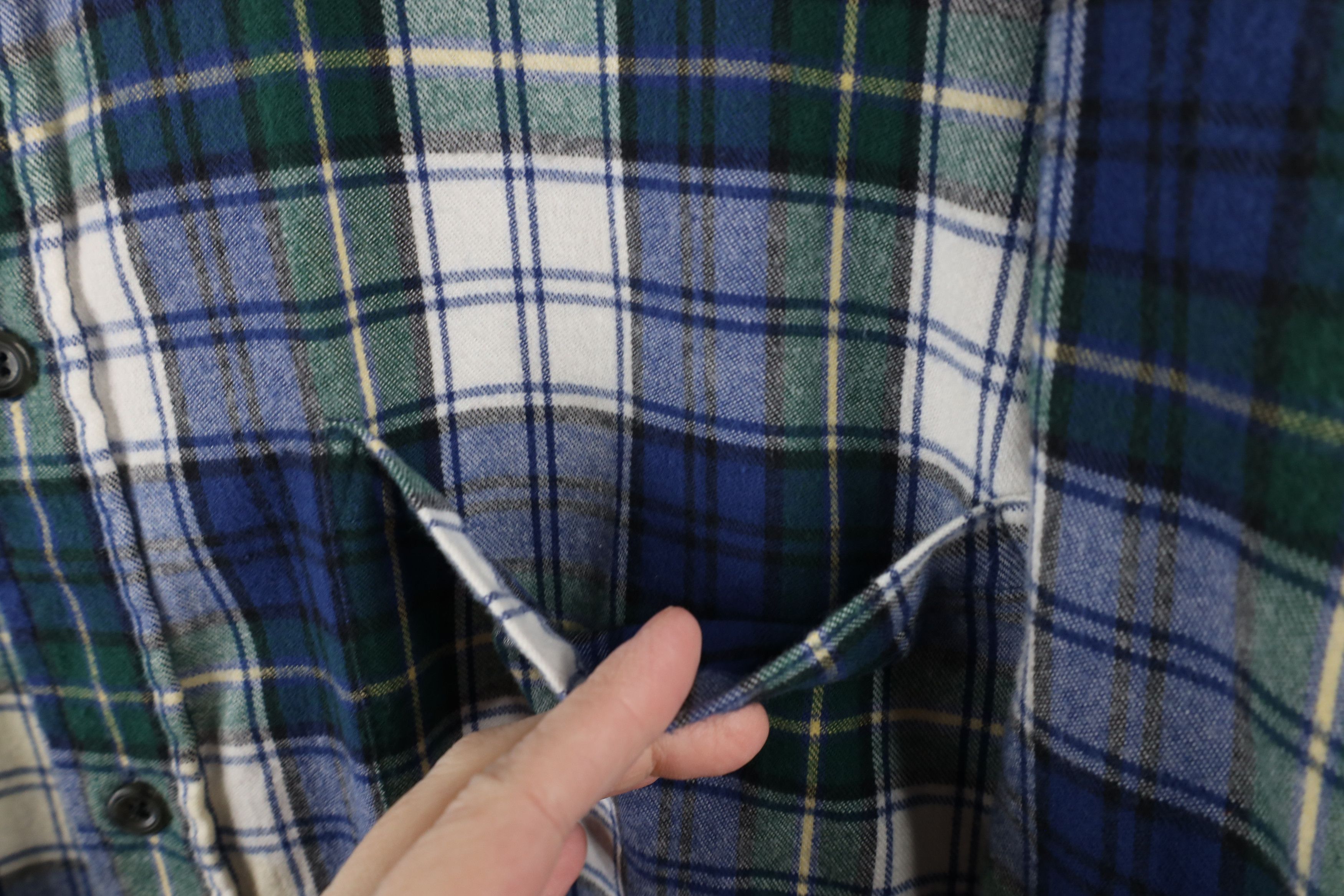 Cabelas × Vintage Vintage 90s Cabelas Flannel Collared Button Down Shirt Plaid Size US XXL / EU 58 / 5 - 6 Thumbnail