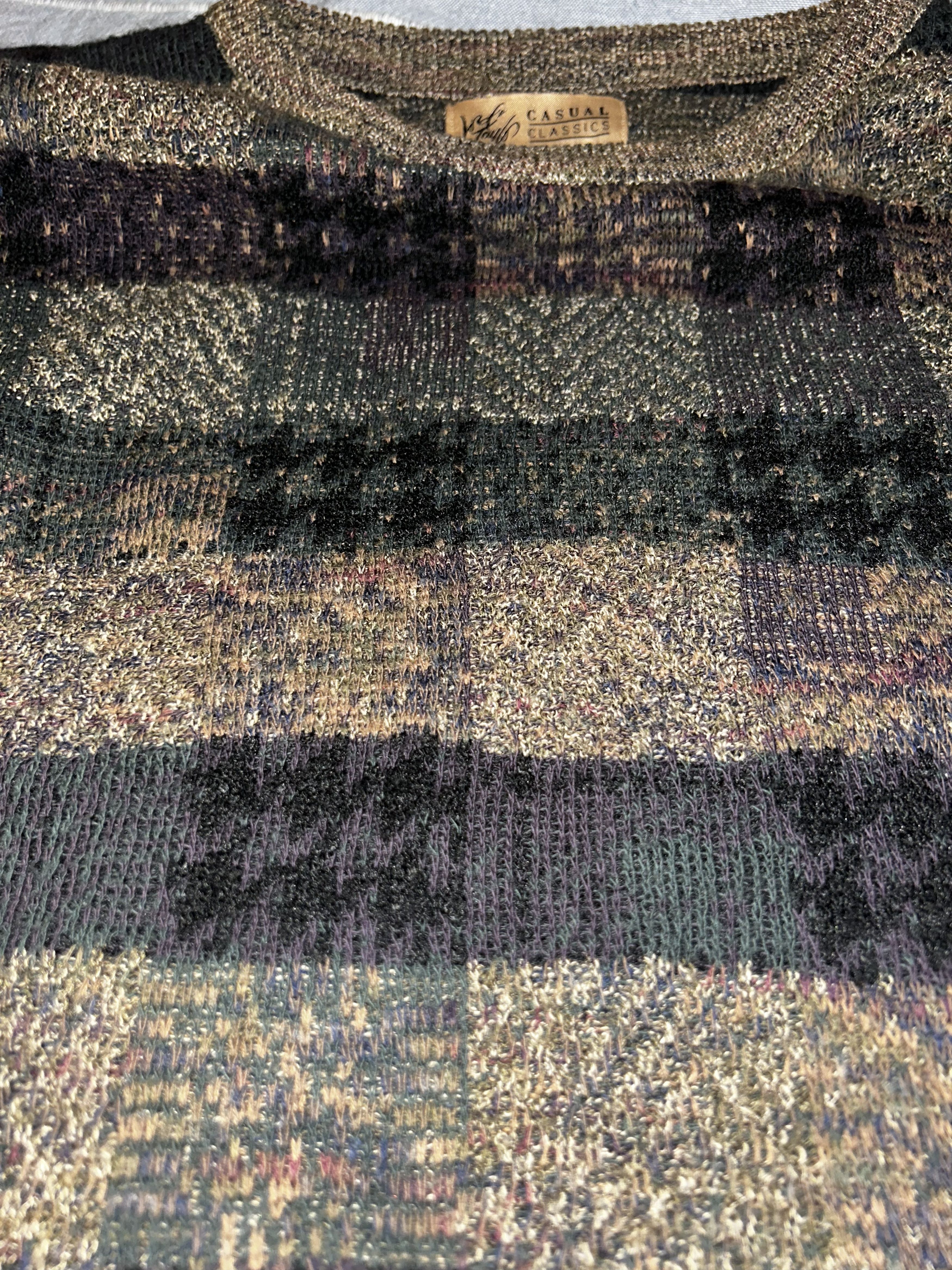 Lord & Taylor × Vintage Vintage Sweater Size US L / EU 52-54 / 3 - 3 Thumbnail