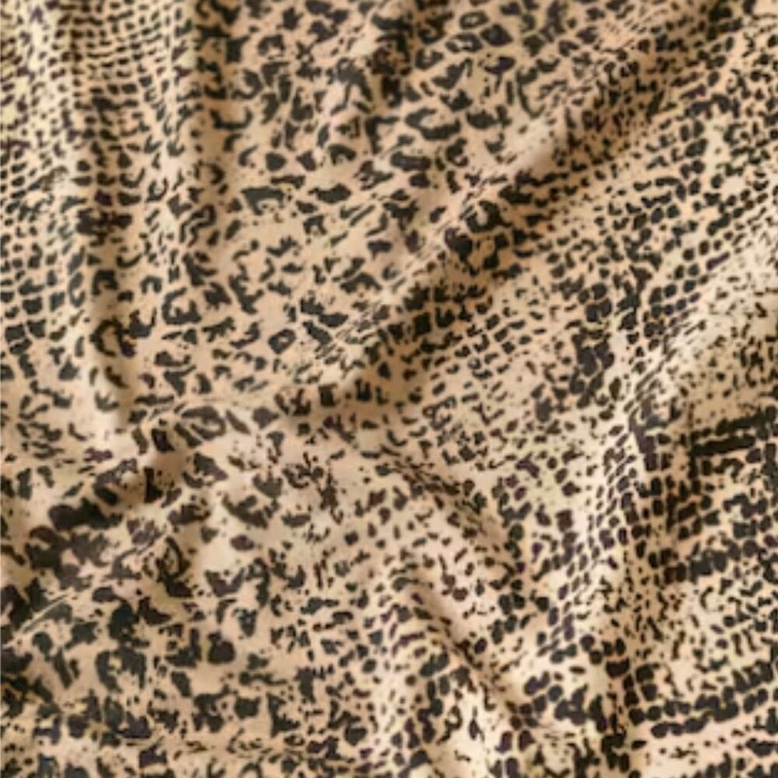 Mango Mango MNG Printed Short Dress Long Sleeve Brown NWT Plus 16 Size XXL / US 16-18 / IT 52-54 - 8 Thumbnail
