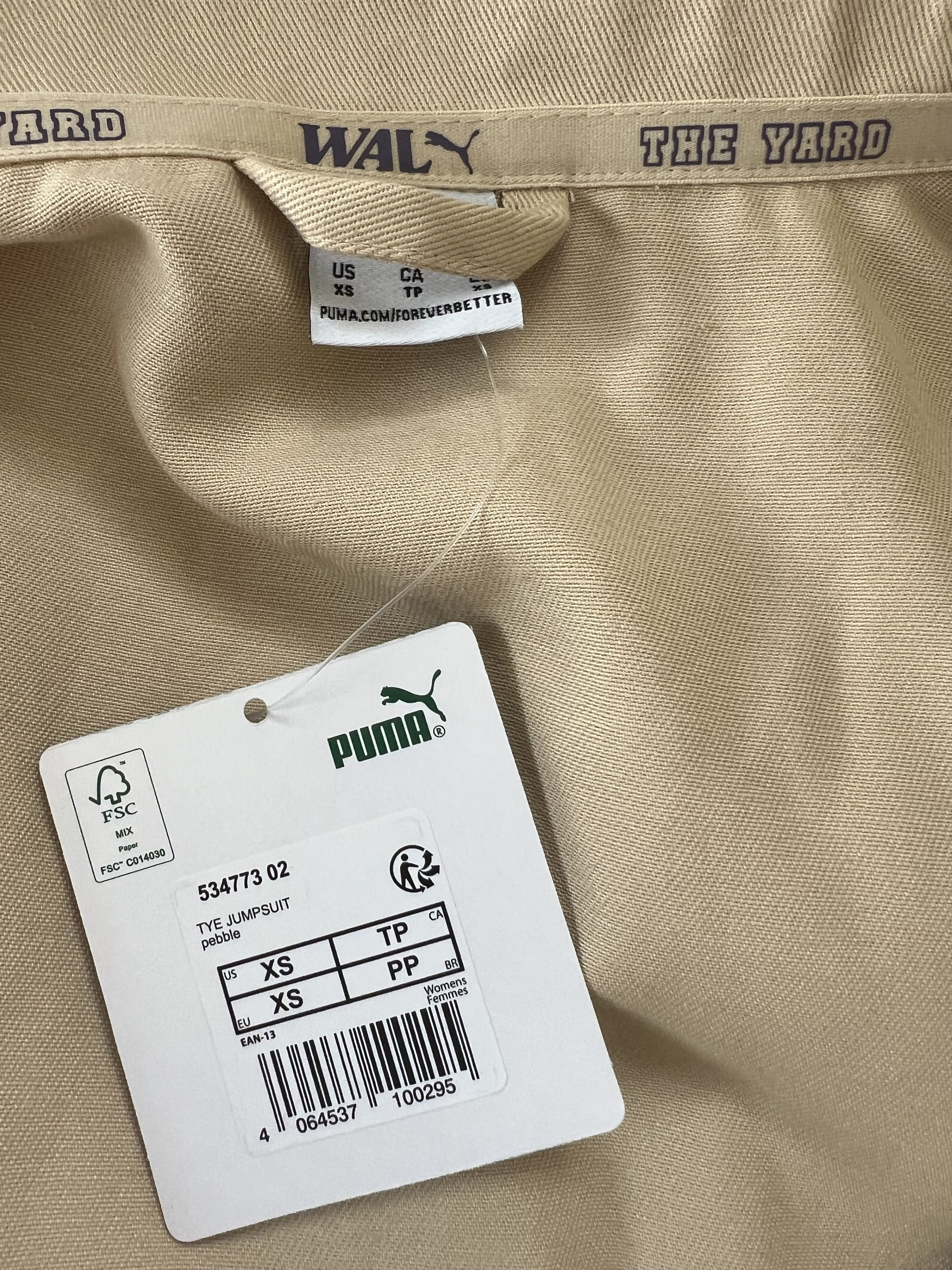 Puma new jumpsuit Size 24" / US 00 / IT 34 - 6 Thumbnail