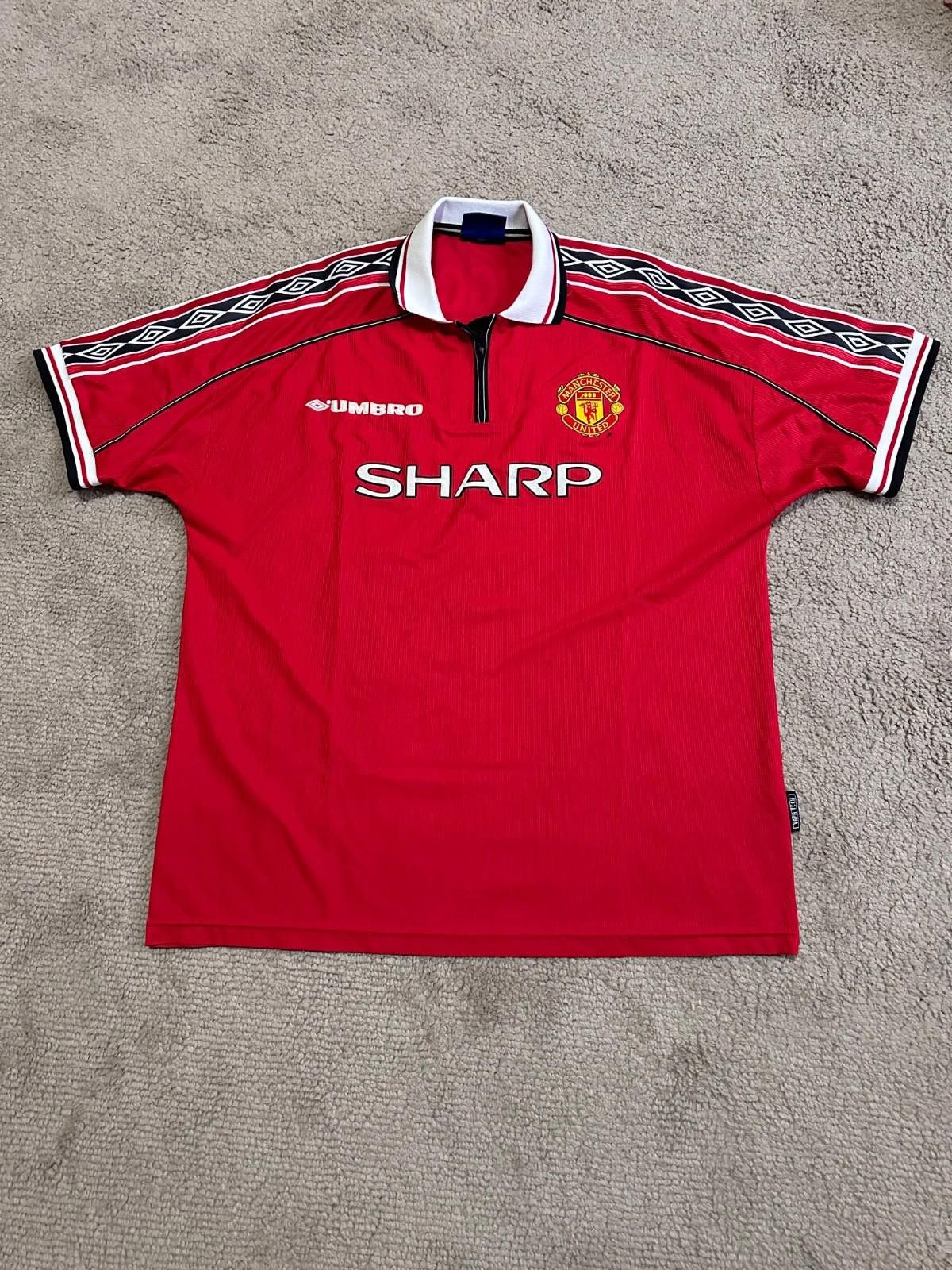 Umbro MANCHESTER UNITED 1998/2000 FOOTBALL SHIRT UMBRO #11 GIGGS Size US XXL / EU 58 / 5 - 1 Thumbnail
