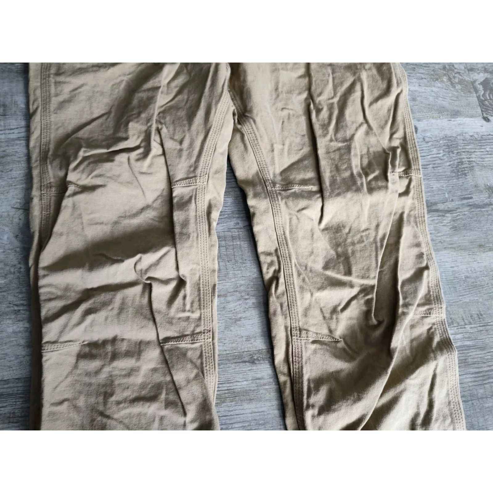 Carhartt Carhartt Rugged Flex Canvas Pants 40X32 Beige Work Regular Fit Mens Size US 40 / EU 56 - 4 Thumbnail