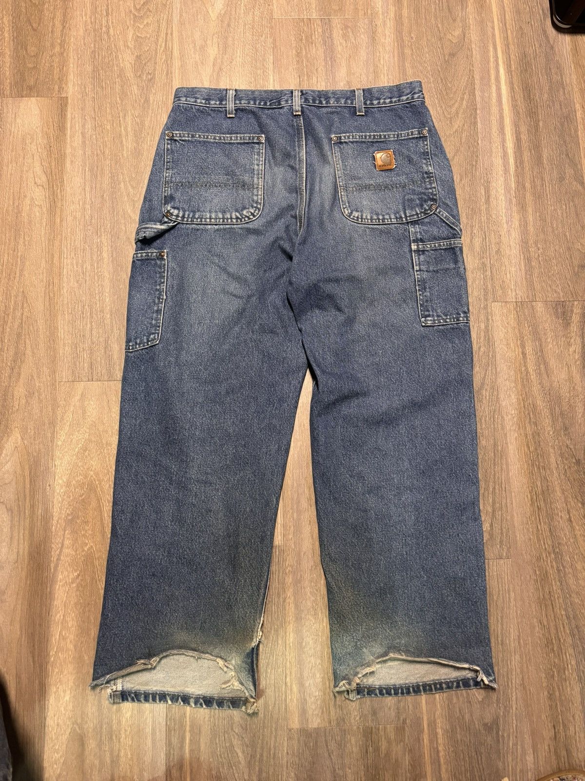 Carhartt Carhartt dungaree fit double knee denim 36x30 Size US 36 / EU 52 - 4 Thumbnail