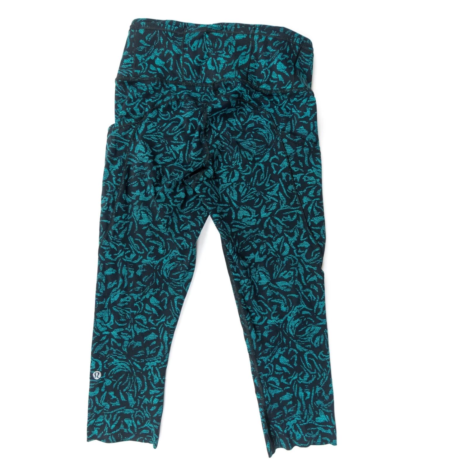 Lululemon Lululemon Leggings Women Size 6 Blue Cropped Stretch Activewear Yoga Gym Pants Ladies/ Women's Cropped Leggings Size 6 Blue Stretch Activewear Yoga Size 28" / US 6 / IT 42 - 7 Thumbnail
