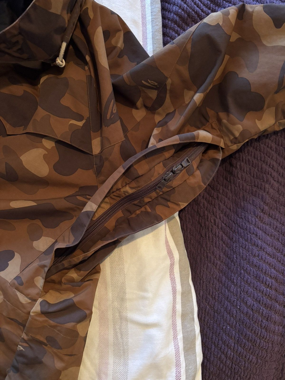 Bape BAPE brown snowboard jacket Size US L / EU 52-54 / 3 - 10 Thumbnail