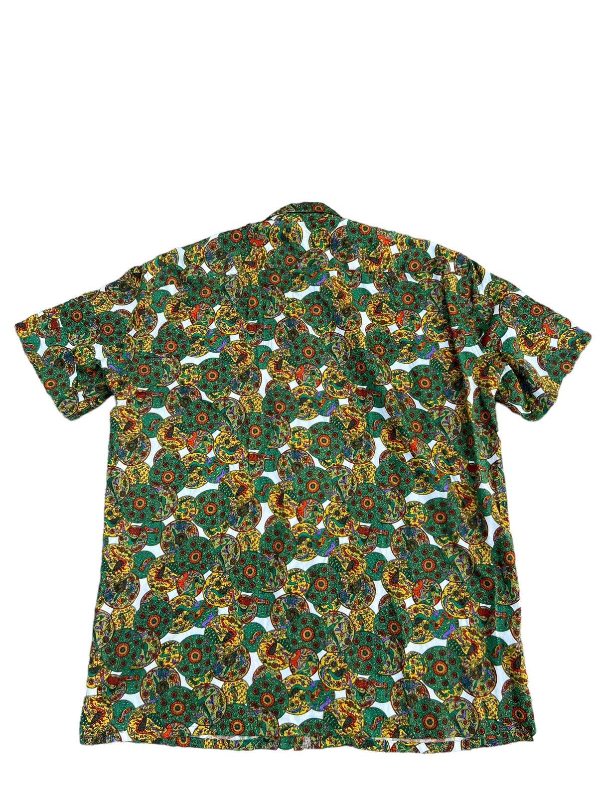Vintage Vintage ZIG ZAG Japan Abstract Floral Birds Hawaiian Shirt Size US M / EU 48-50 / 2 - 2 Thumbnail