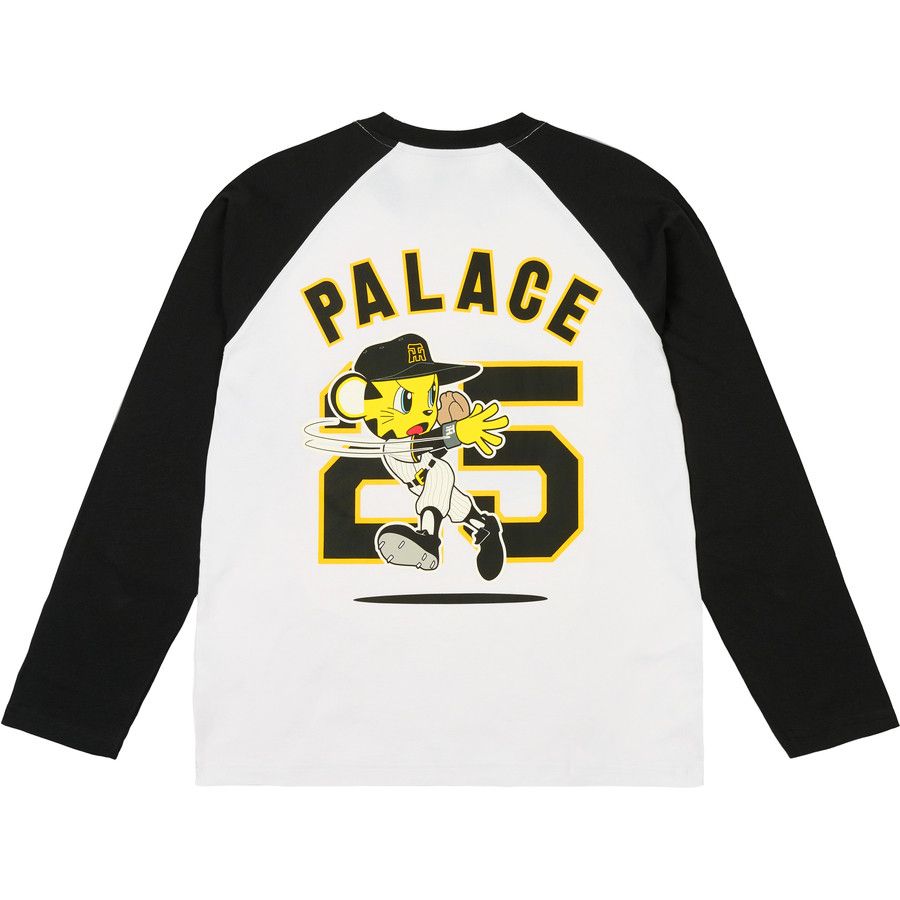新品未使用 Palace大阪限定 PALACE Hanshin Tigers Palace Osaka Exclusive Hanshin Tigers Raglan L/S Tee