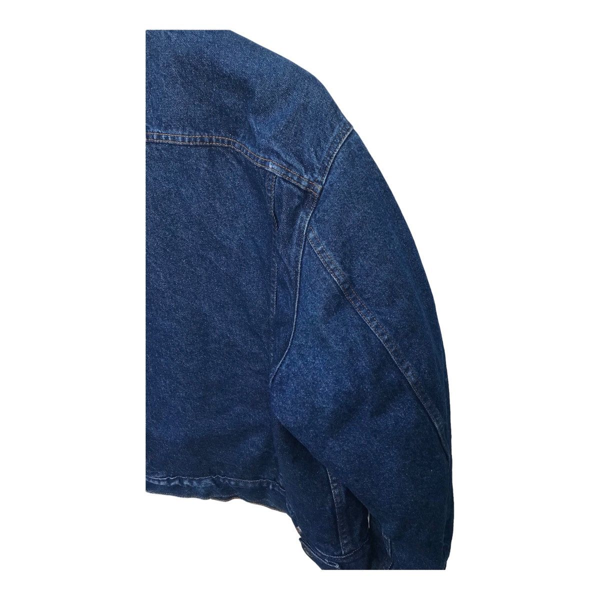 Levi's Vintage Levis Usa Denim Sherpa Lining Trucker Jacket Size US M / EU 48-50 / 2 - 12 Thumbnail